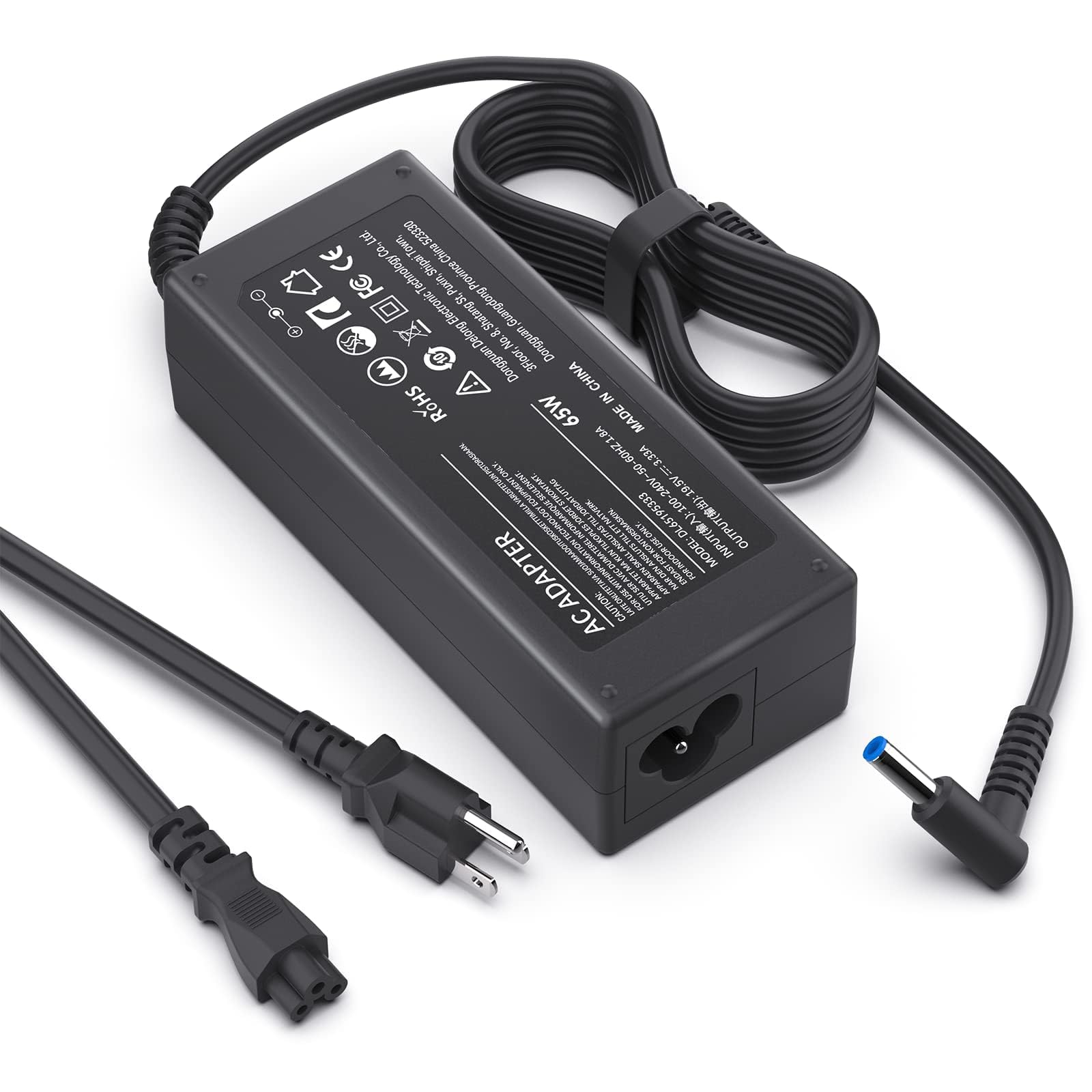 65W/45W Charger For Hp Laptop 17 17 Ak, 17 By, 17 Ca, 17 Cn, 17 Ar, 17 Bs: 17 Ak013Dx, 17 By1053Dx, 17 By0021Dx, 17 By0088Cl, 17 Bs062St, 17 Ca0020Nr, 17 Ar050Wm, 17 Cn0021Nr, 17 Cn0025Nr