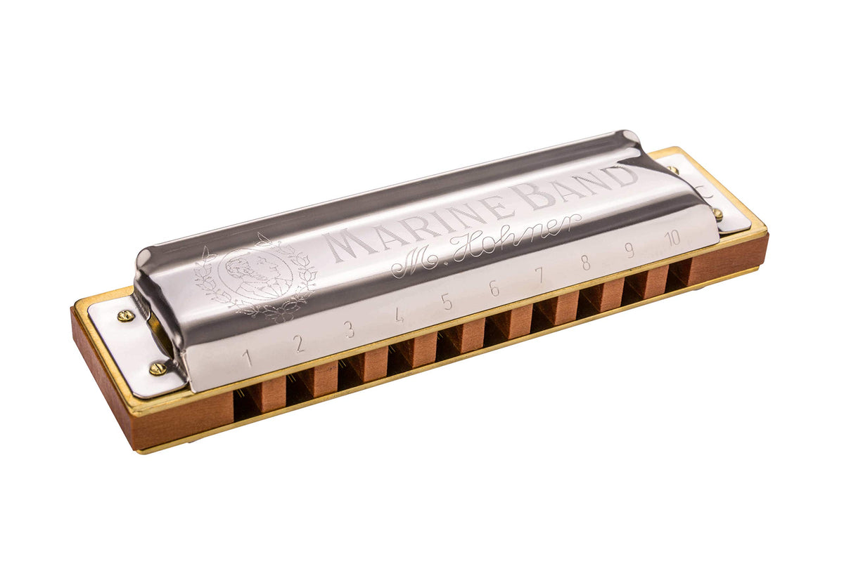 Hohner 1896Bx Marine Band Harmonica, Key Of F