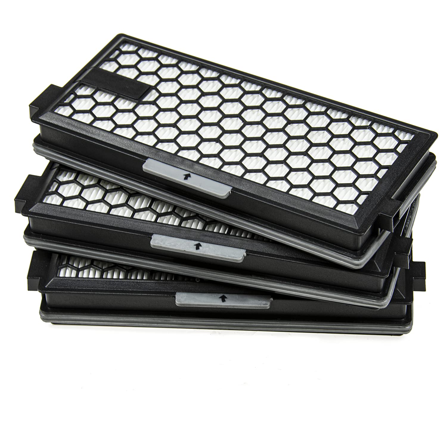 3 Pack Active Airclean Sf Aa 50,Sf Ha 50 Replacement Filter Compatible With Miele S4, S5, S6, S8, S8000, S8999, S6000, S6999, S5