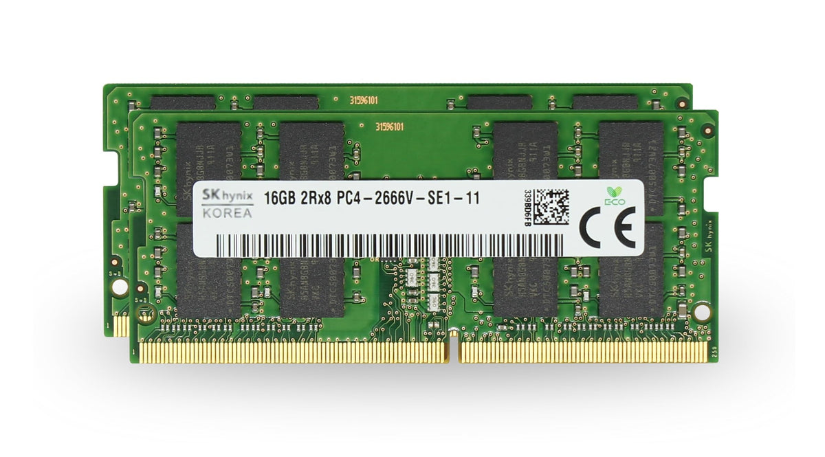 Factory Original 32Gb (2X16Gb) Memory Upgrade For 2020 & 2019 Apple Imac 27'' W/Retina 5K Display & 2018 Apple Mac Mini Ddr4 266