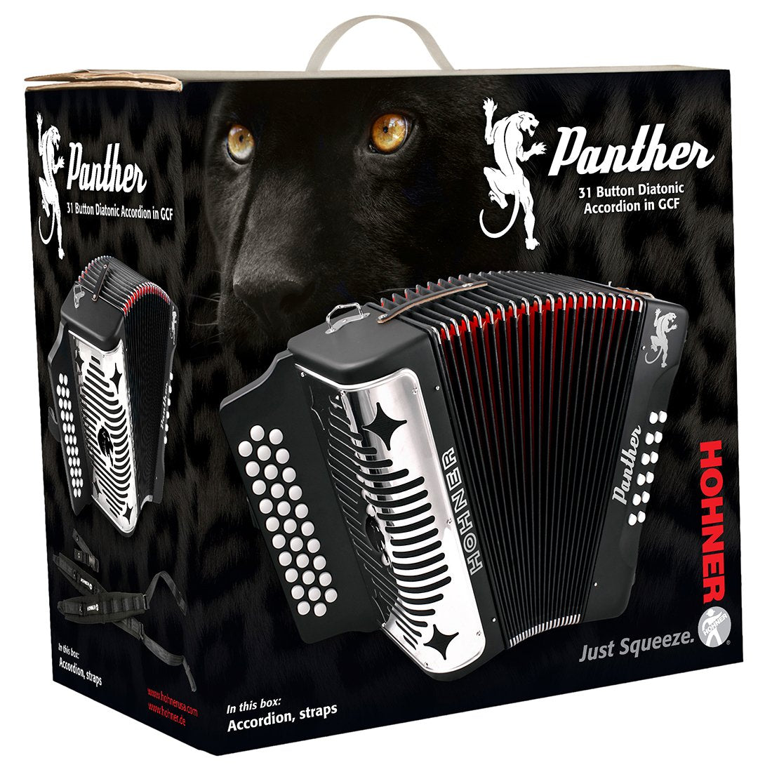 Hohner Accordion, 12 X 7.5 (3100Fb)