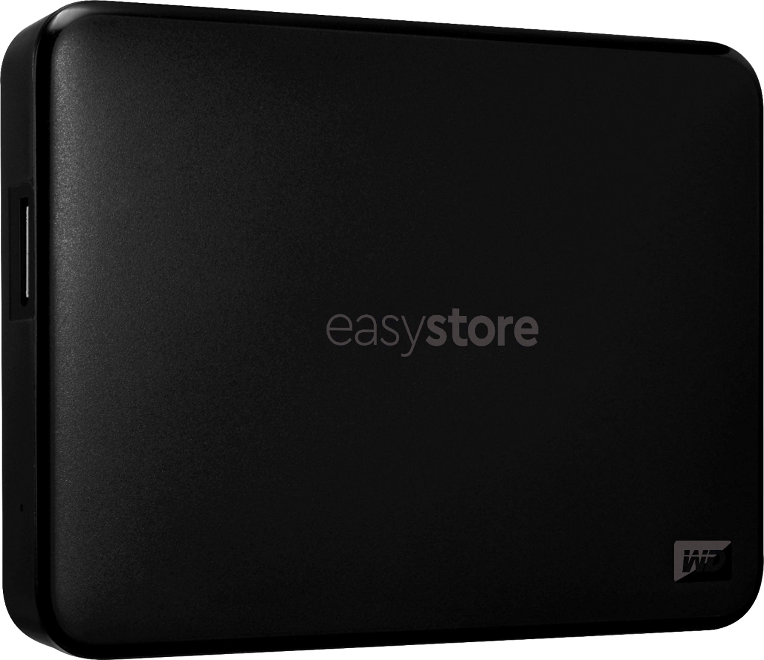 Wd   Easystore 5Tb External Usb 3.0 Portable Hard Drive   Wdbajp0050Bbk Wesn