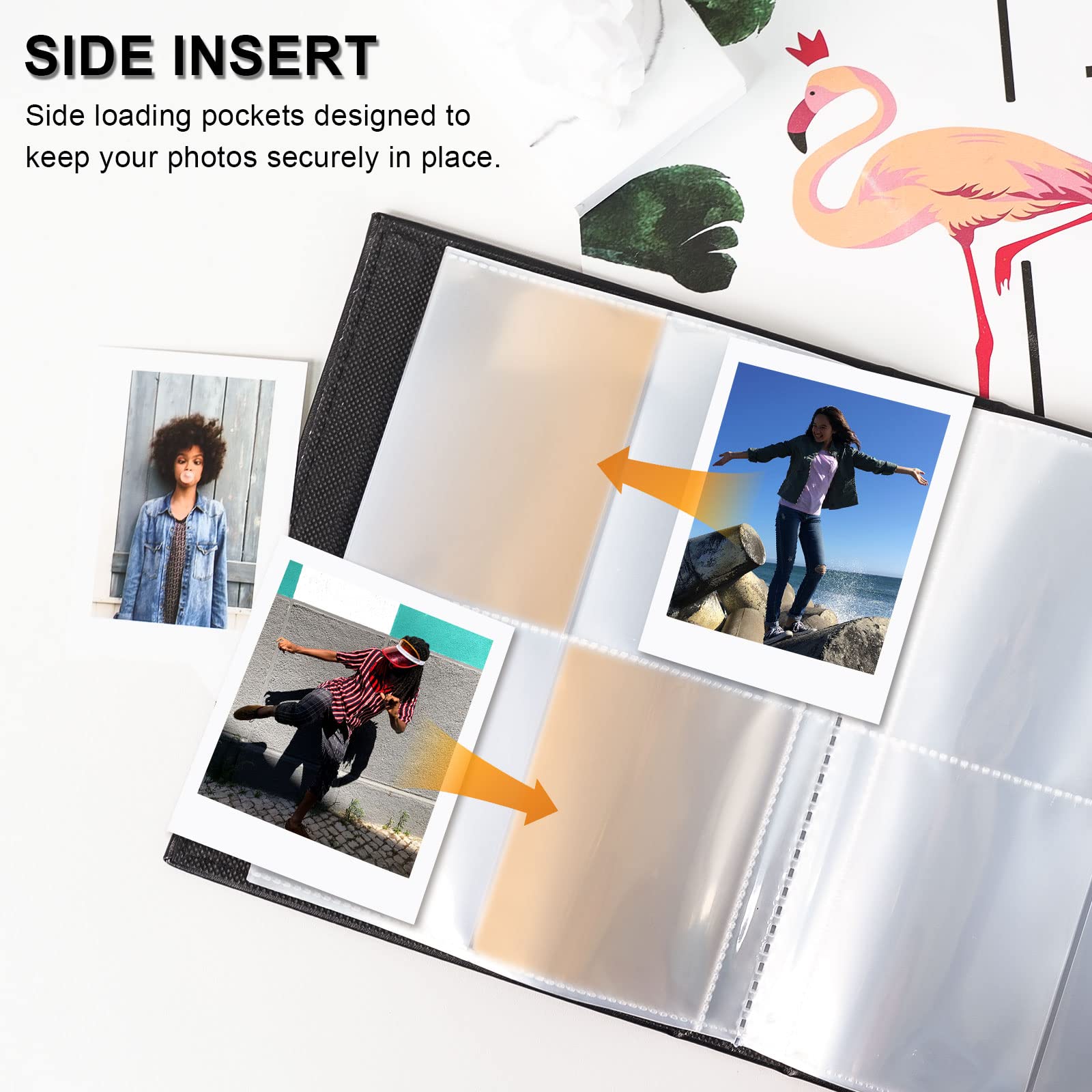 Vienrose 2 Pack Mini Polaroid Photo Album Book 208 Pocket 2X3 Inch Pictures For Fujifilm Instax Mini 7S 8 9 11 25 26 40 50S 90 E