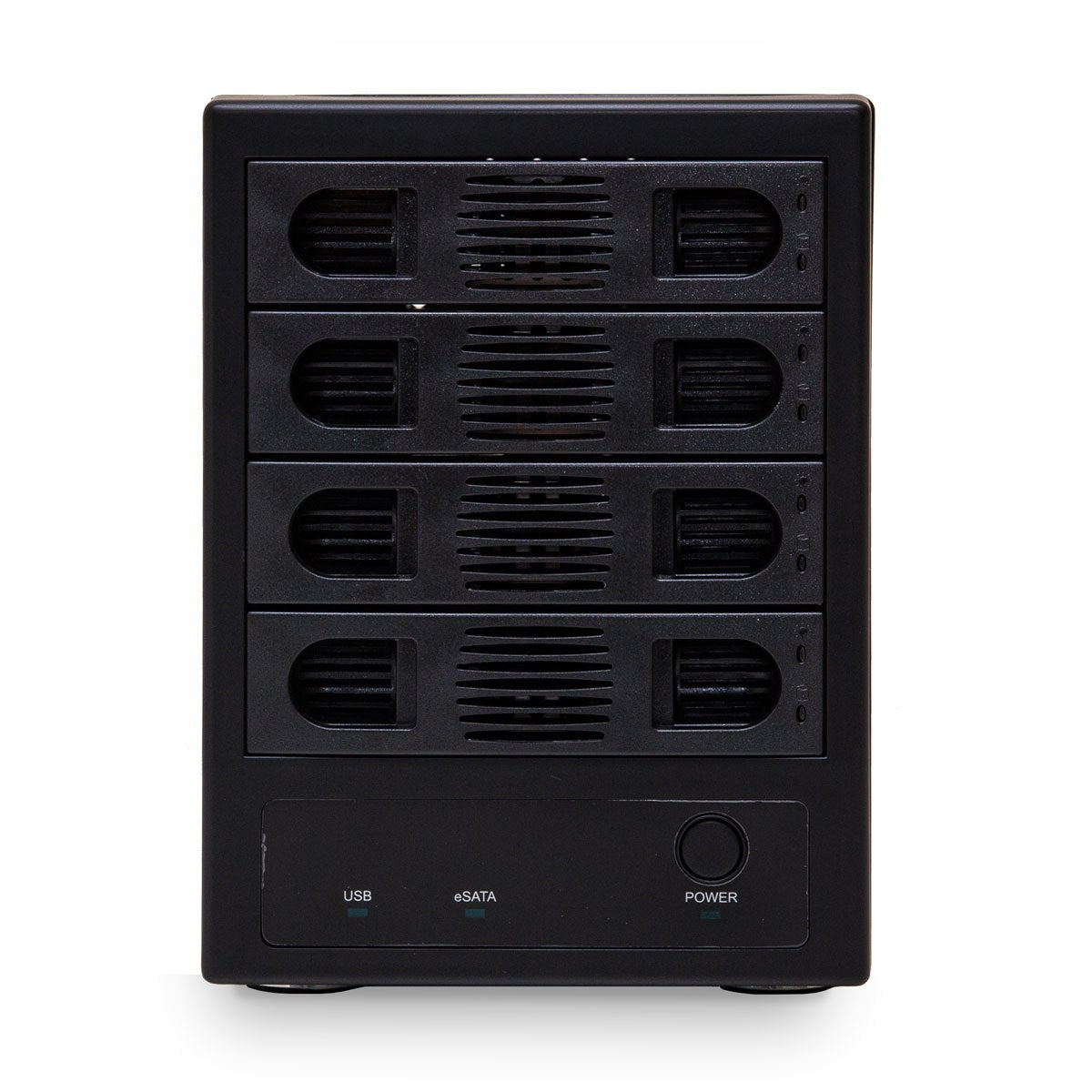 Syba Sy-Enc50104 4 Bay 3.5    Sata Iii Hdd Non-Raid Enclosure - Supports Usb 3.0 & Esata Interface, Black