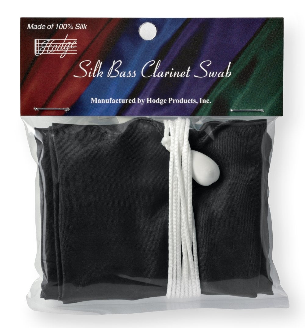 Hodge Silk Bass Clarinet Swab - Black