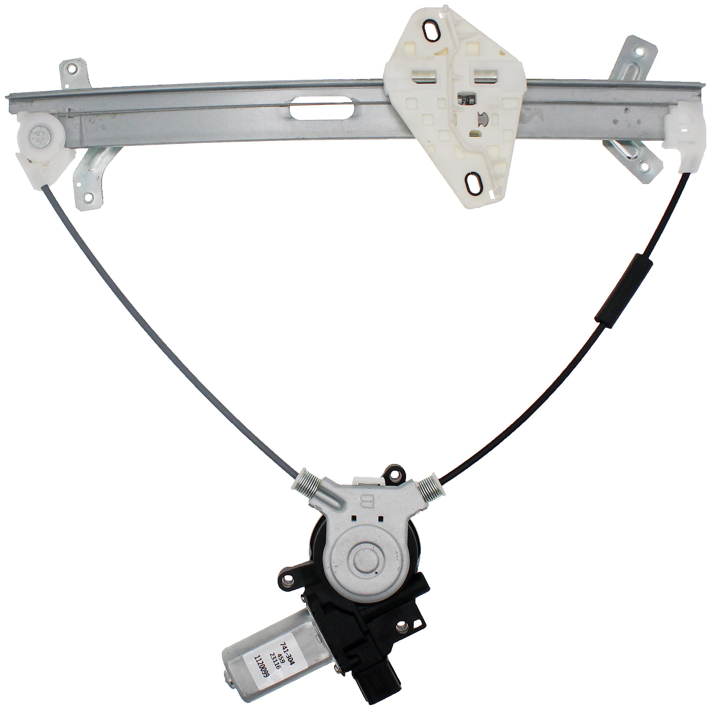 Dorman 741 304 Front Driver Side Power Window Regulator And Motor Assembly Compatible With Select Honda Models, Black