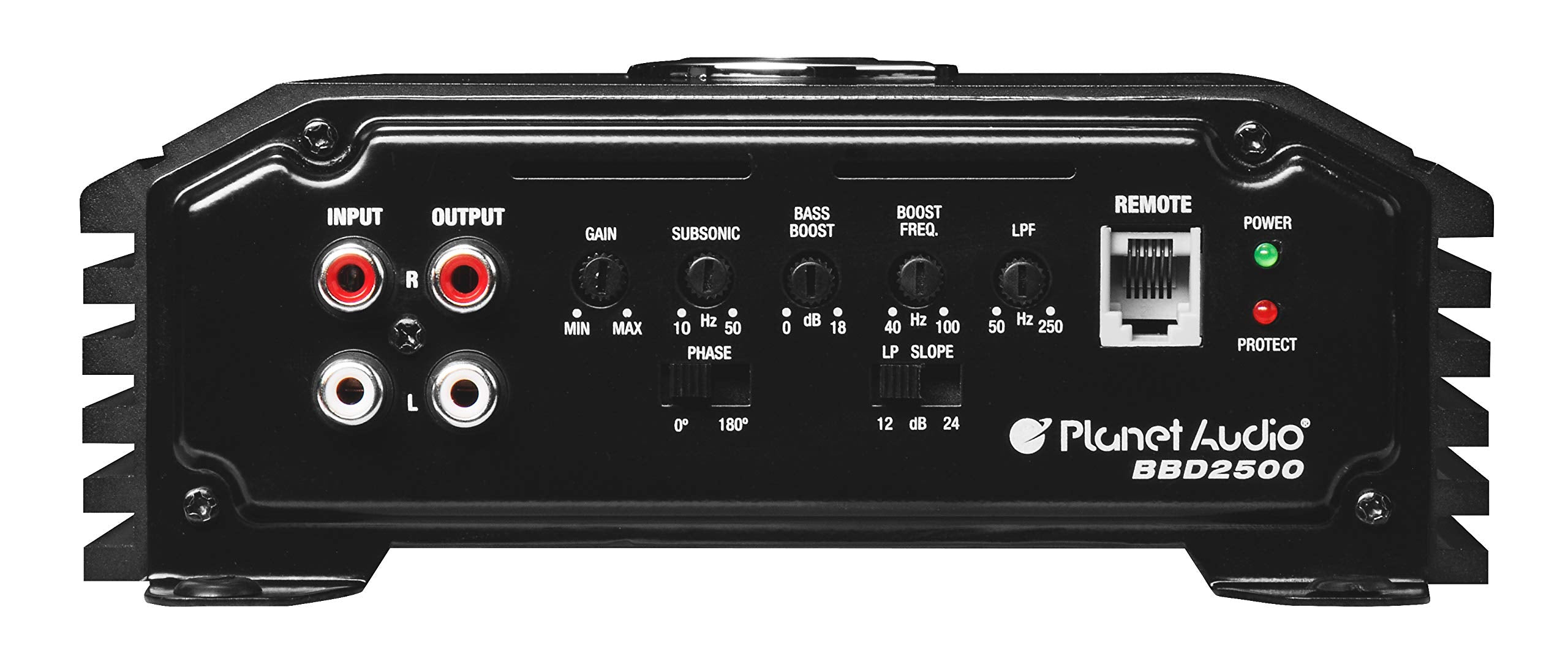 Planet Audio Bbd2500 Class D Car Amplifier - 2500 Watts, 1 Ohm Stable, Digital, Monoblock, Mosfet Power Supply