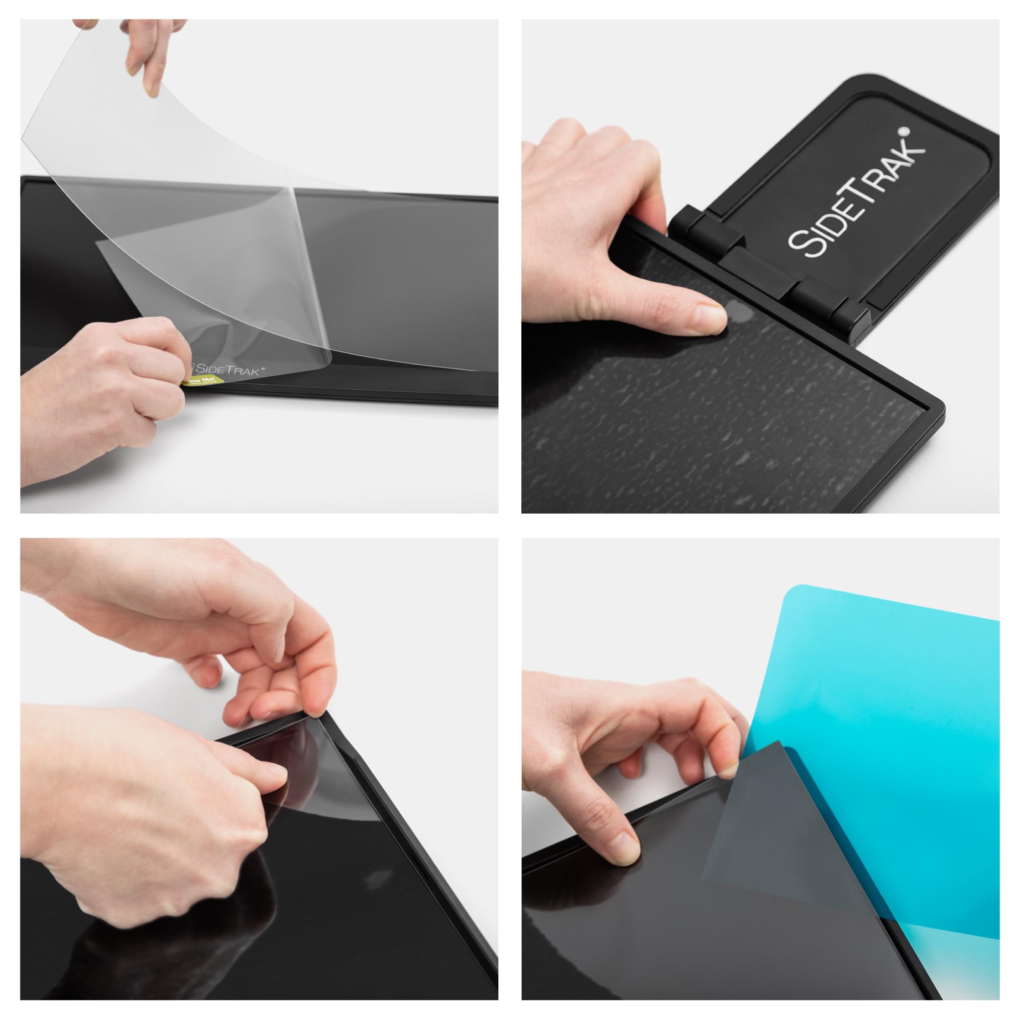 Sidetrak Swivel 14'' Attachable Portable Monitor Extender, Fhd Tft Laptop Dual Screen With Kickstand + Unique Swivel Hinge, Comp