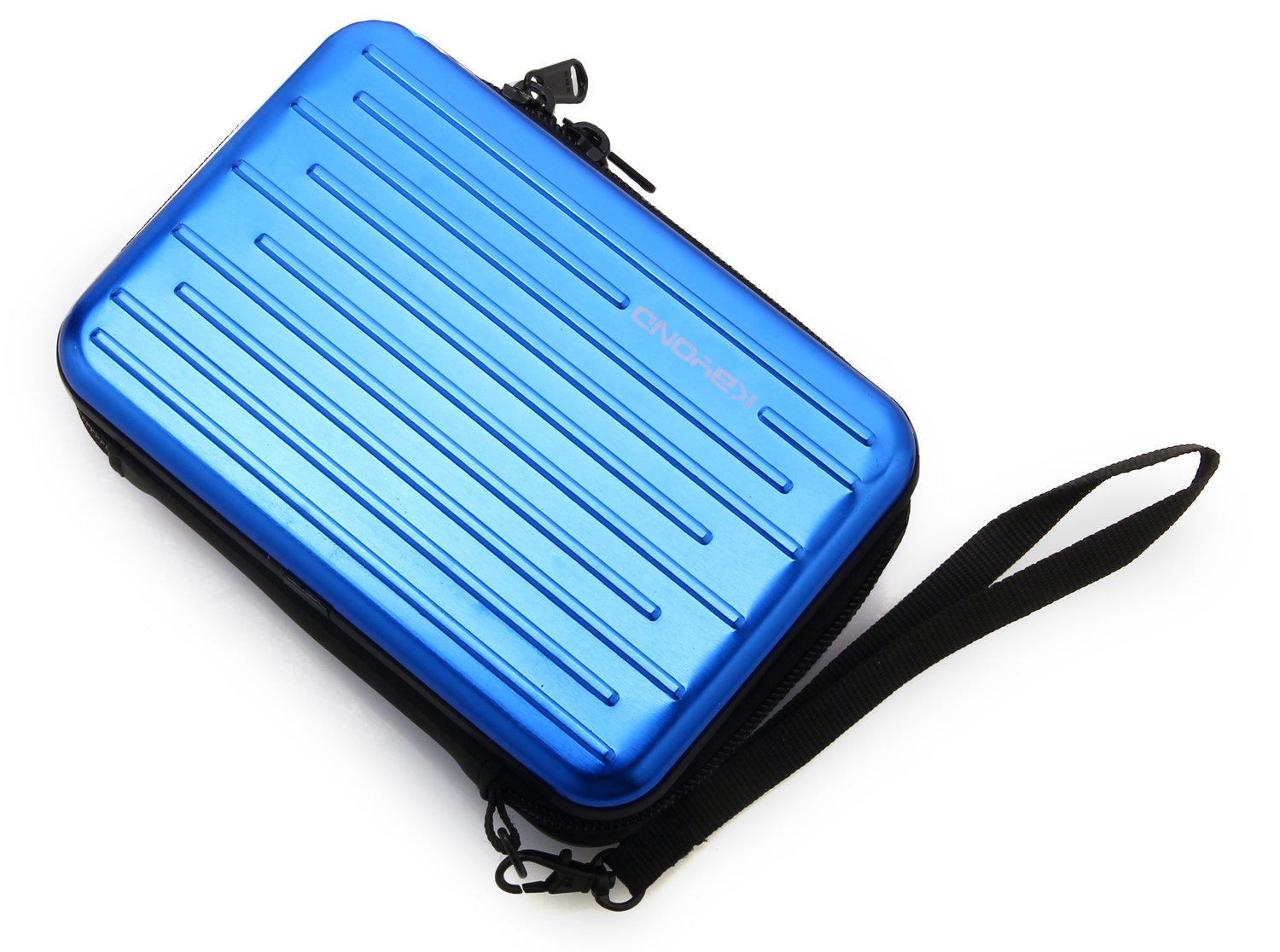 Kayond Anti-Shock Silver Aluminium Carry Travel Protective Storage Case Bag For 2.5 Inch Portable External Hard Drive Hdd Usb 2.