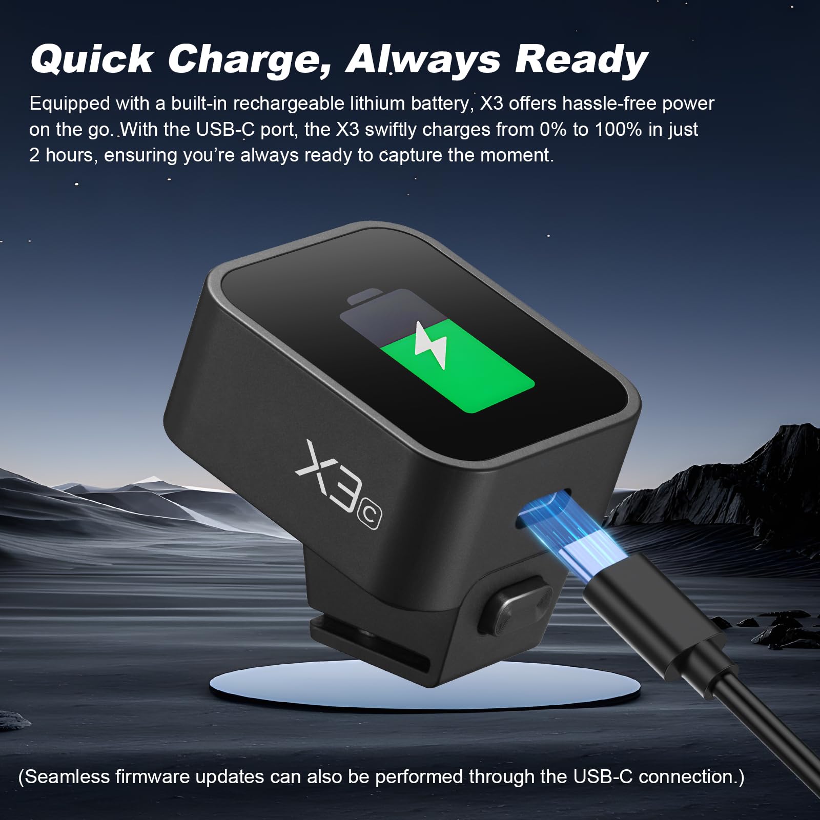 Godox X3C X3 C X3 C Ttl Wireless Flash Trigger Compatible For Canon Camera, Oled Touchscreen Flash Transmitter,Built In Lithium