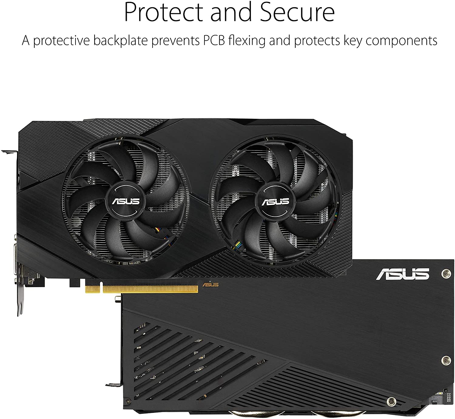 Asus Geforce Rtx 2060 Overclocked 6G Gddr6 Dual Fan Evo Edition Vr Ready Hdmi Displayport Dvi Graphics Card (Dual Rtx2060 O6G Ev