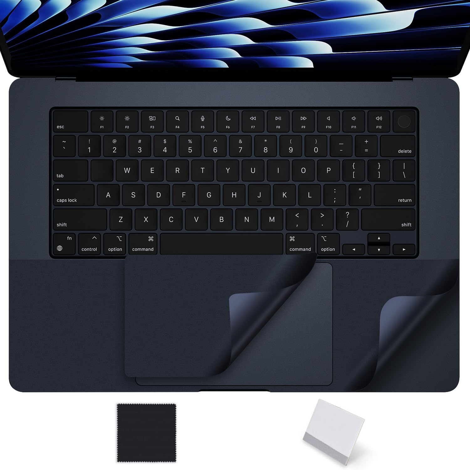 Palm Rest Cover Compatible With 2024 Macbook Air 15'' M3 Chip A3114 Trackpad Protector Cover Skin For 2024 Apple Macbook Air 15.