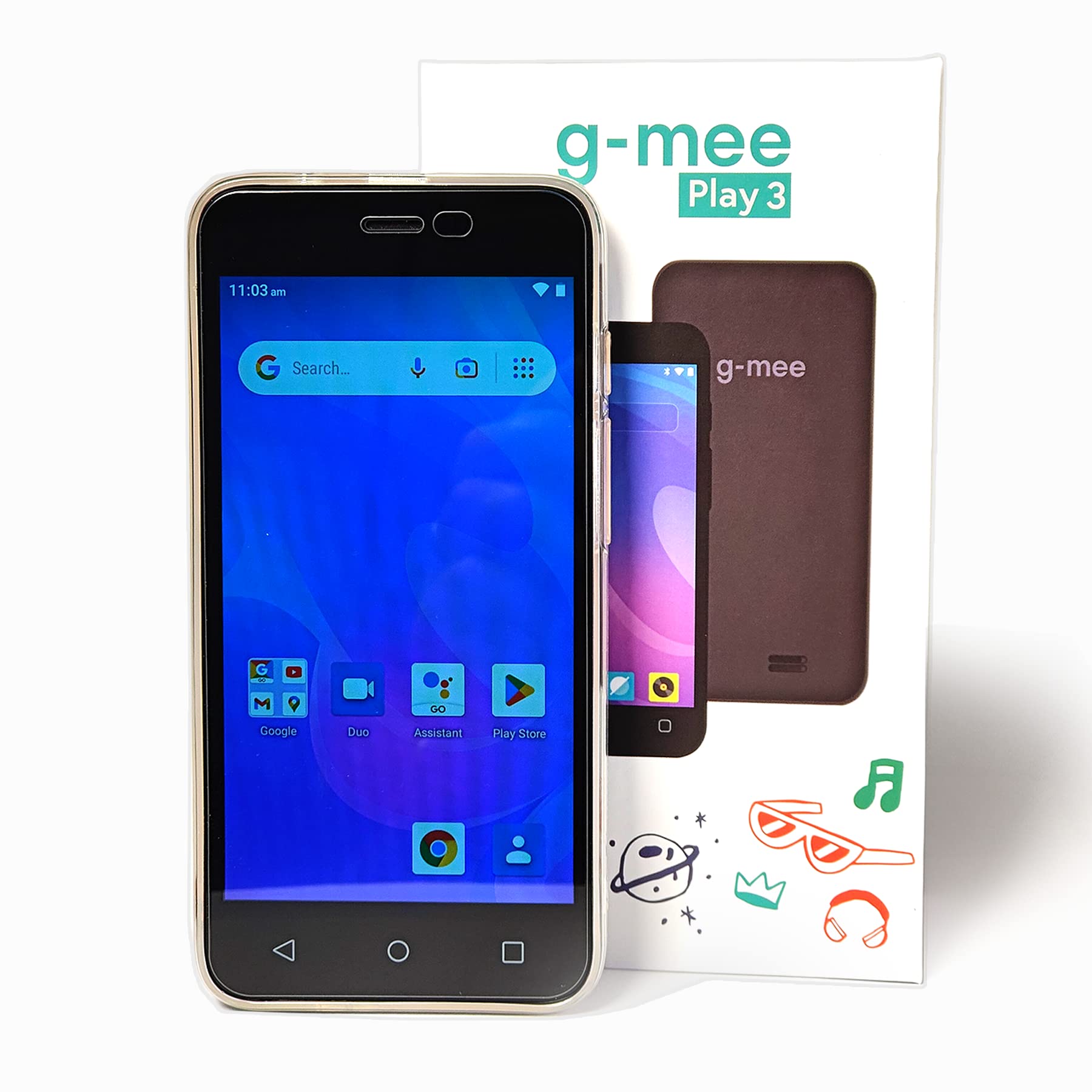 G Mee Play 3 Smartplayer (Not A Smartphone) For Kids  Android Ipod, Mp3 Player With Bluetooth And Wifi, Spotify Player, Music Pl
