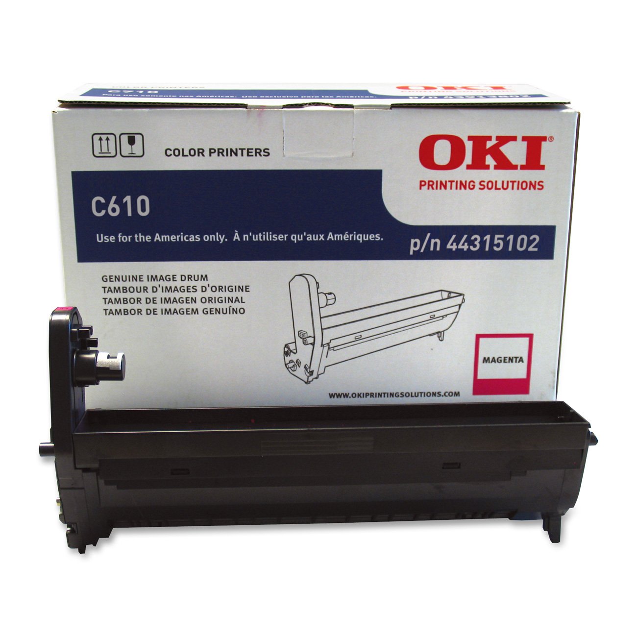 Oki Magenta Image  Drum, 20000 Yield (44315102)