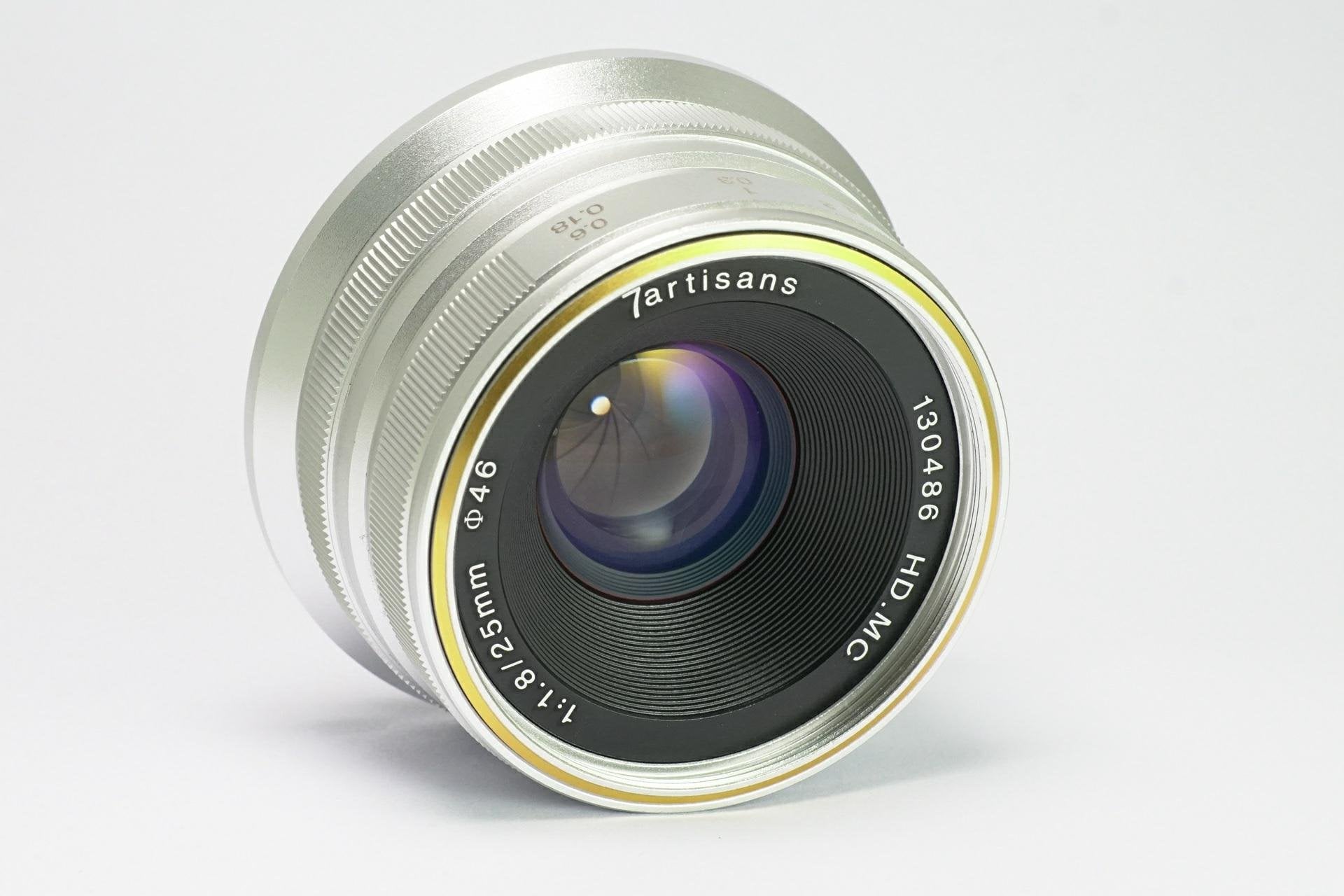 7Artisans 25Mm F1.8 Aps-C Manual Focus Lens For Sony Emount Cameras Like A7 A7Ii A7R A7Rii A7S A7Sii A6500 A6300 A6000 A5100 A50