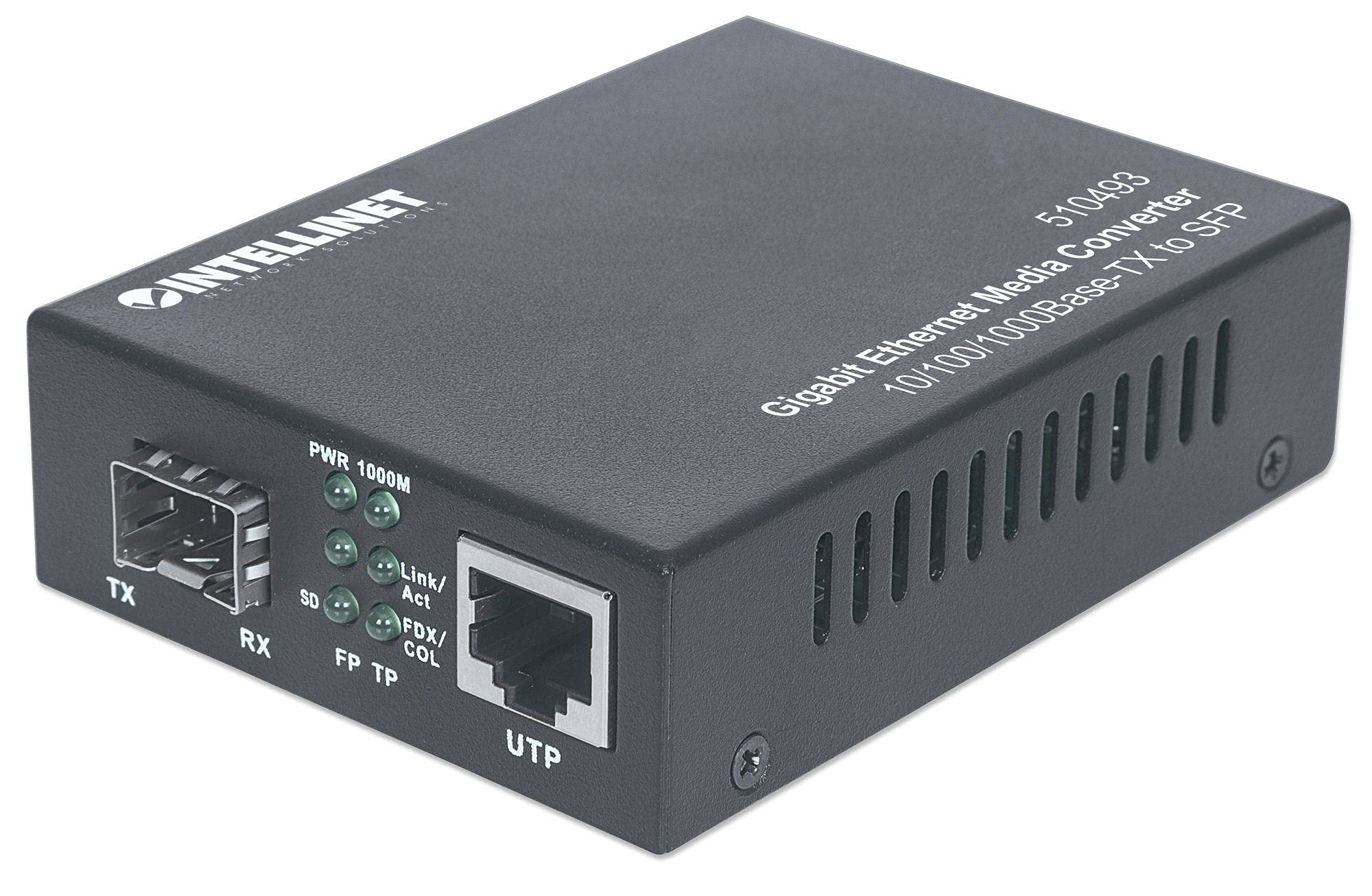 Intellinet Network Solutions Gigabit Ethernet To Sfp Media Converter