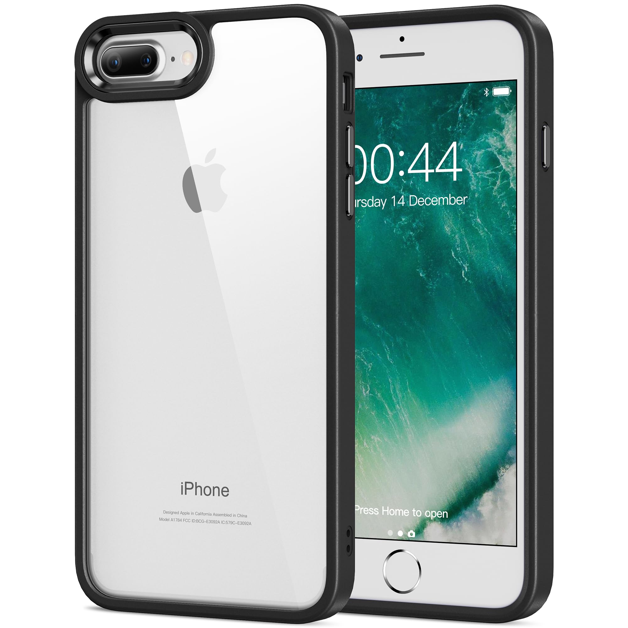 HOOMIL Case for iPhone 16e and iPhone 17e 6.1-Inch, Non-Yellowing, Drop Protection, Anti-Scratch Transparent Hard Back Phone Cov