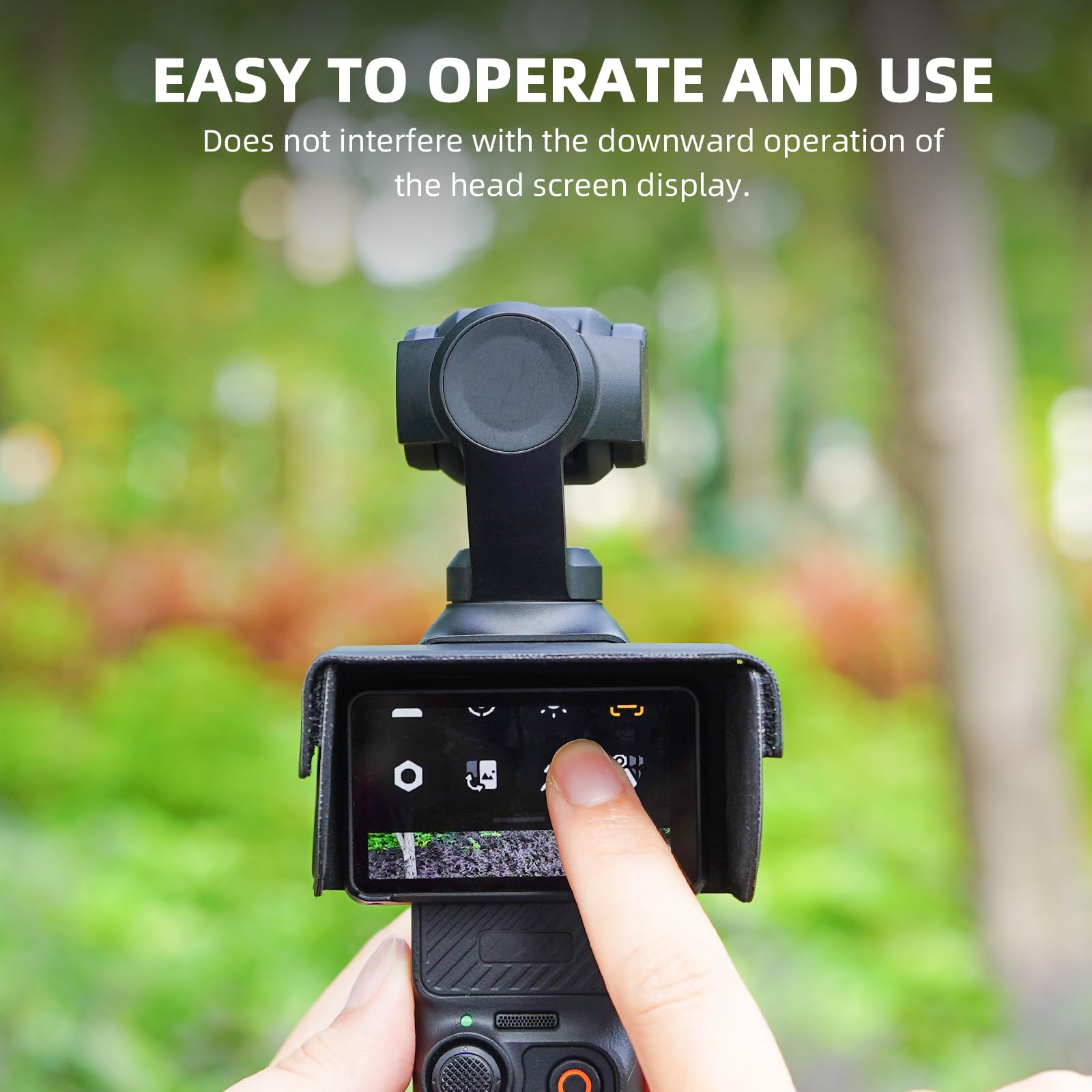 Brdrc Screen Sun Hoods Sunshade Cover Accessories For Dji Osmo Pocket 3