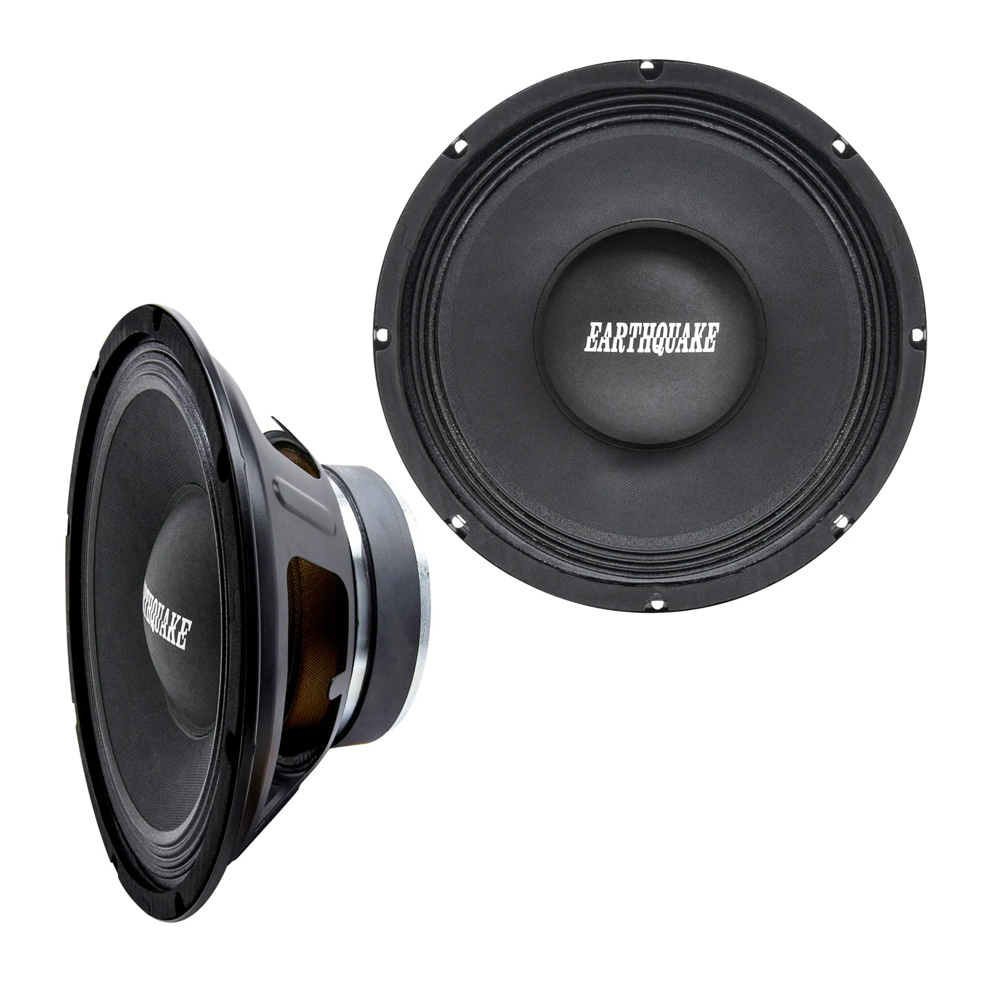 Earthquake Sound PR-EQ104 10-inch 4-Ohm Cloth Surround Speakers - Open Basket, 300 Watts Max (Pair)