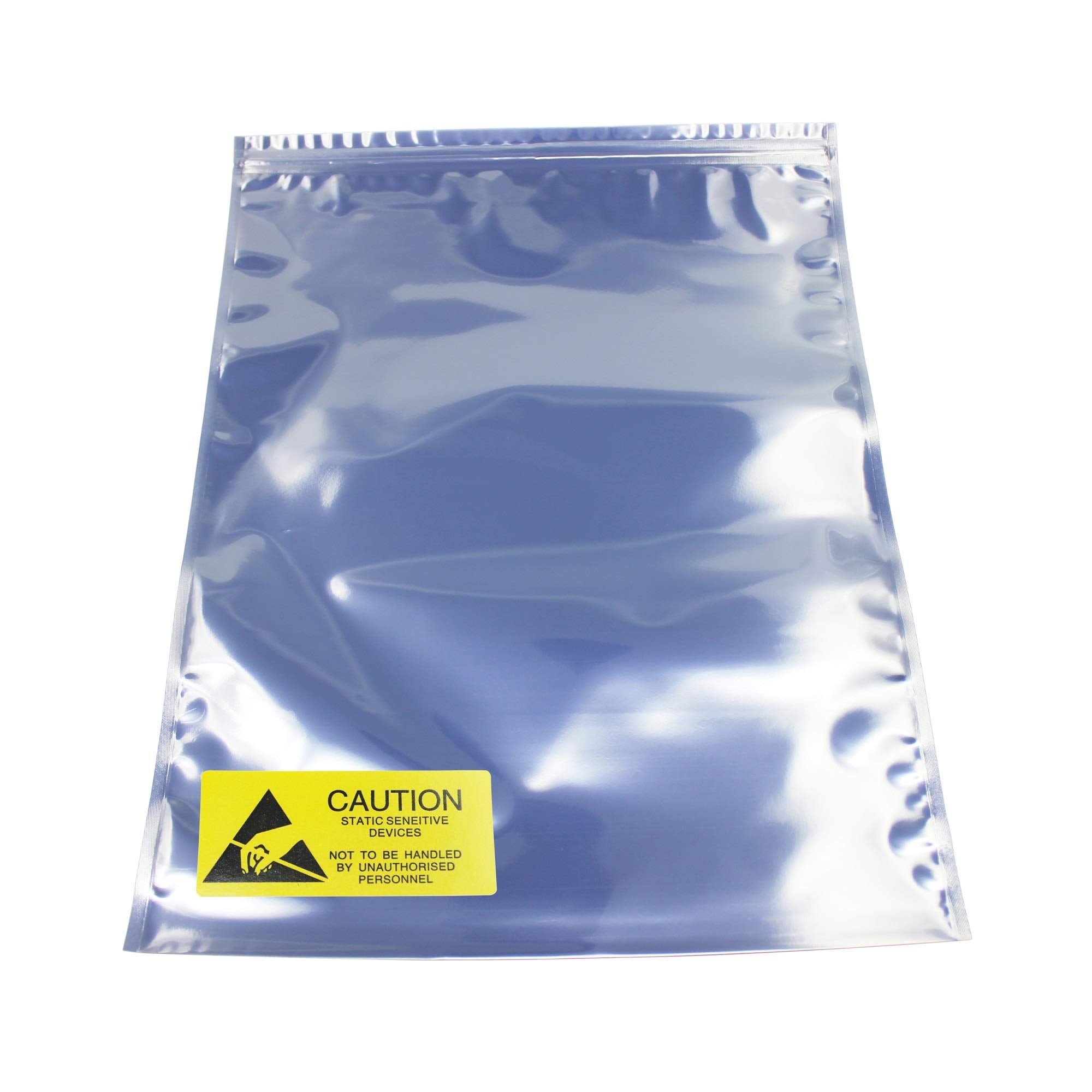 Resealable Antistatic Bag For Atx Motherboard Graphics Card Gpu Electronics Anti Static Ziplock Esd Shielding Bags, 50 Pcs 12X16