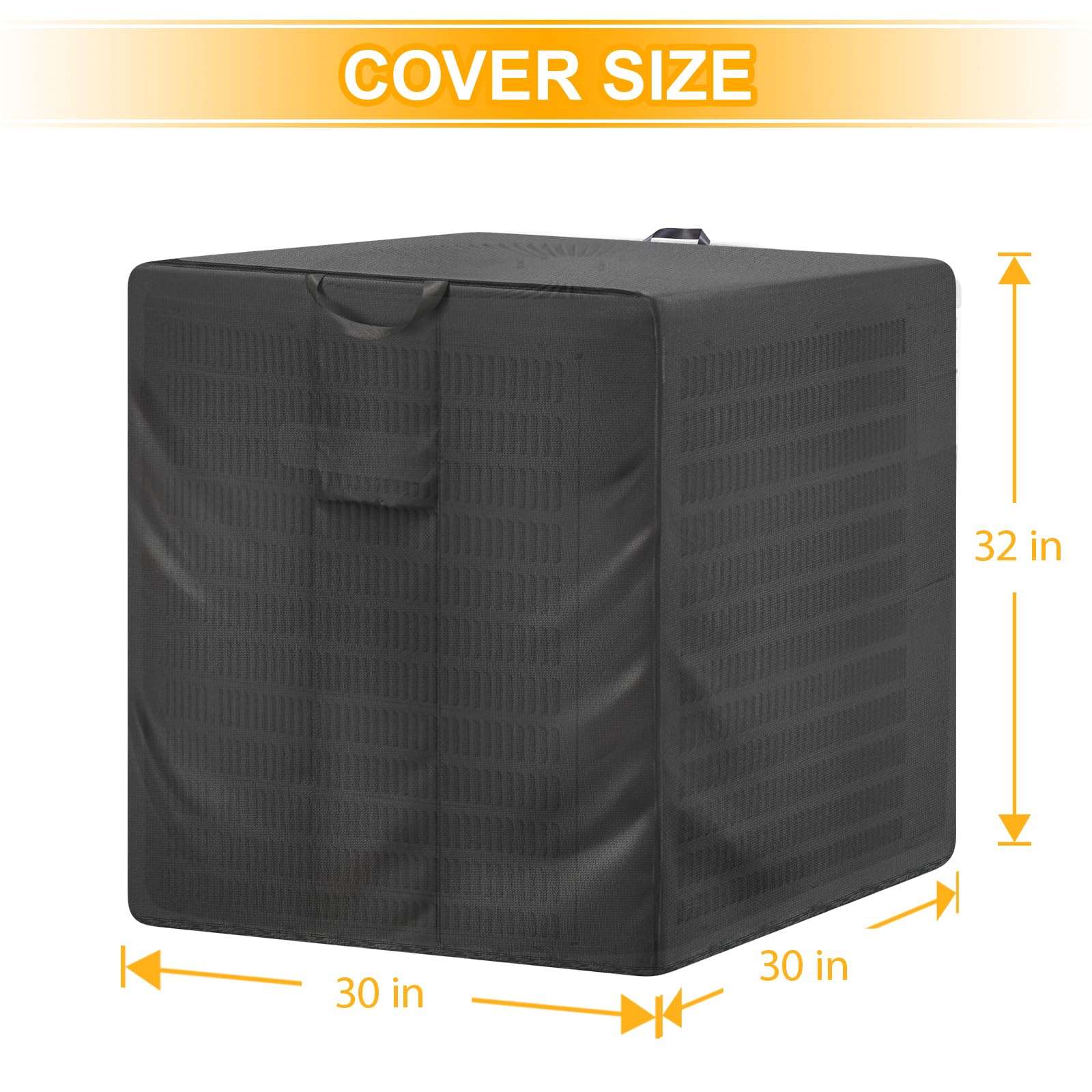 Air Conditioner Covers For Outside, Lapapaye Durable Air Conditioner Cover For Winter, Central Ac Covers For Outside Dust Proof