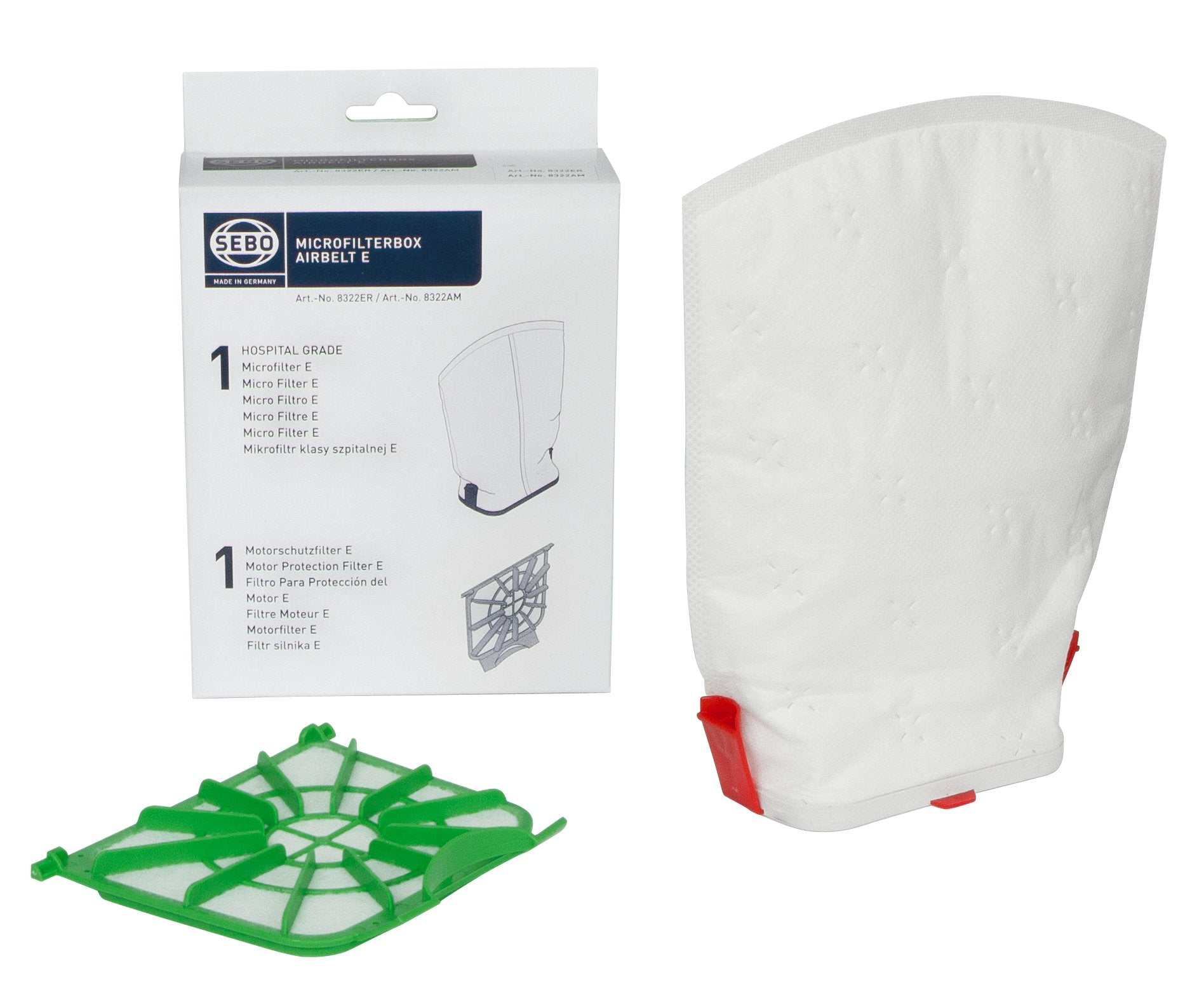 Sebo 8322Er Filter Box, Plastic