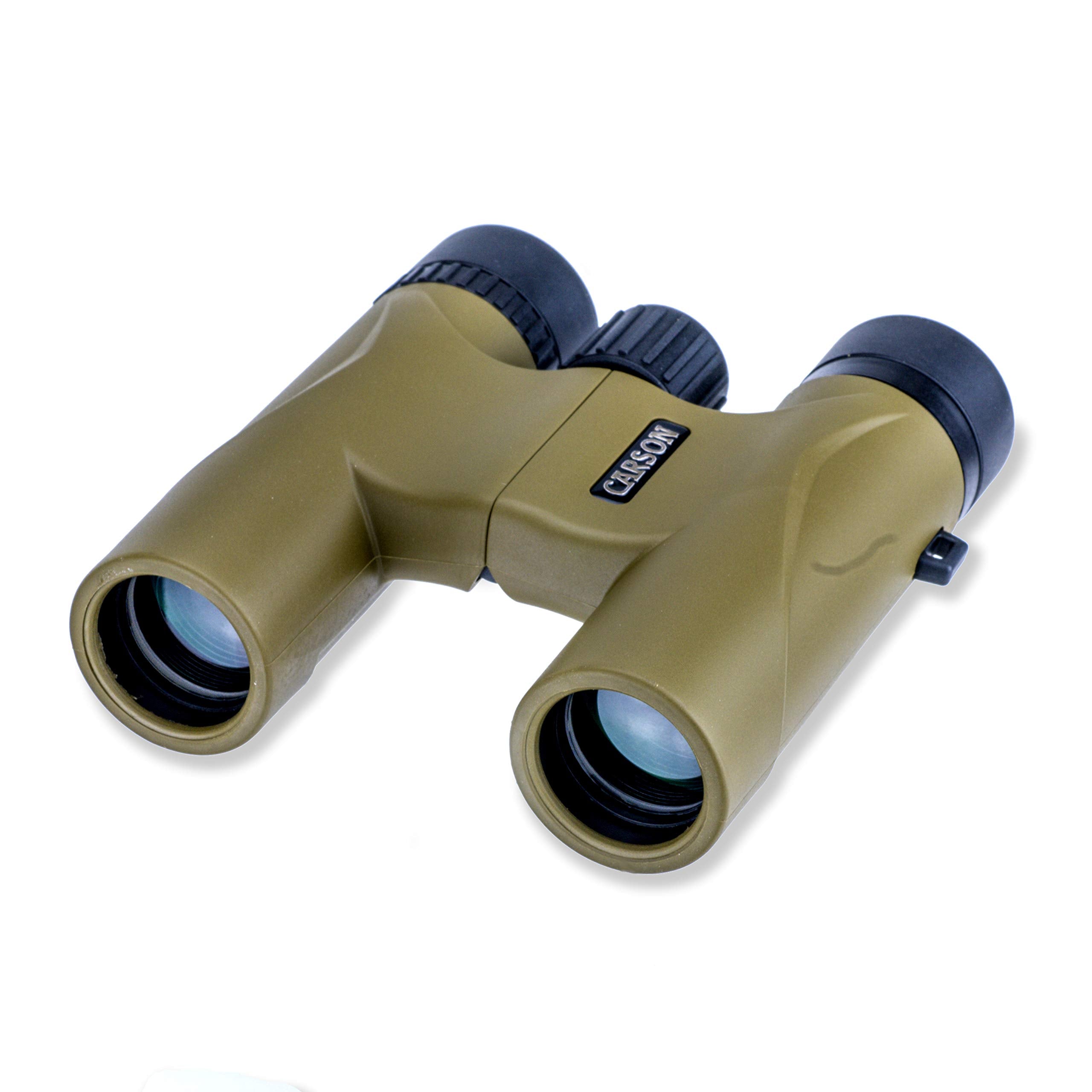 Carson Stinger 10X25Mm Compact And Lightweight Binoculars (Hw 025),Olive Green