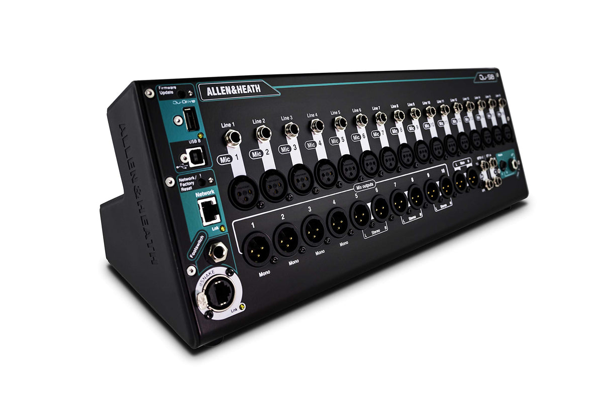 Allen & Heath Qu Sb Portable 18 In/14 Out Digital Mixer With Remote Wireless Control (Ah