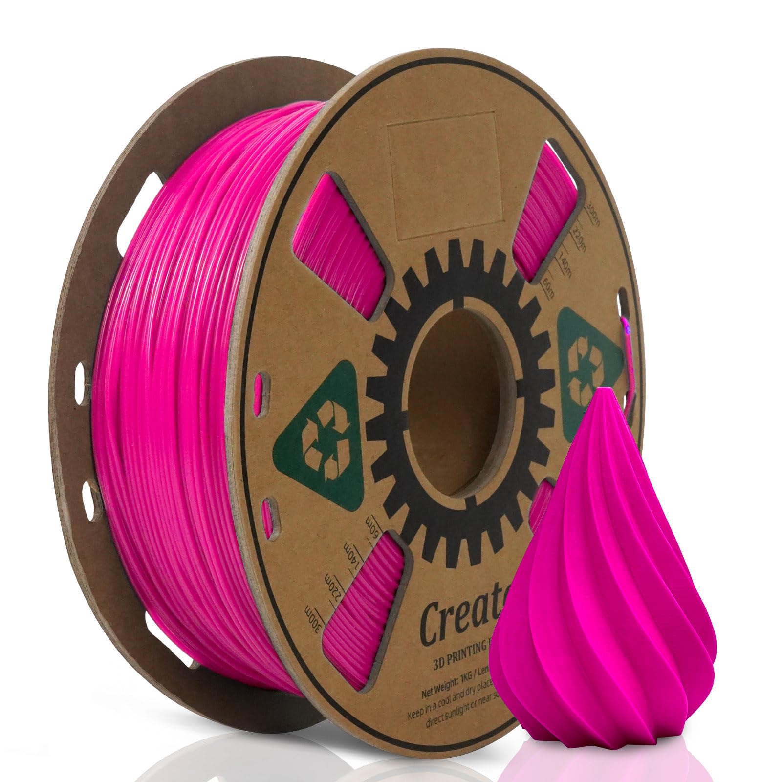 Creator High Speed PLA 3D Printer Filament 1.75mm, Rapid PLA for Max 500mm/s High Speed Printing, High Toughness, Dimensional Ac