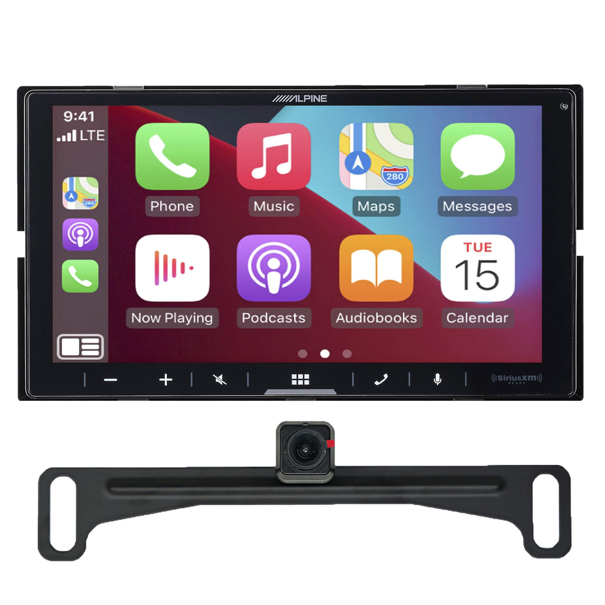 Alpine Ilx-W670, 7-Inch Double Din Digital Multimedia Receiver Compatible With Apple Carplay And Android Auto - Includes Echomas