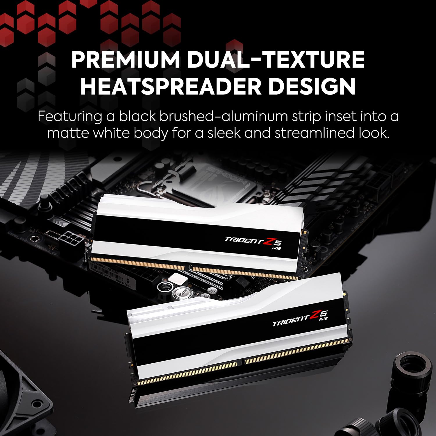 G.Skill Trident Z5 Rgb Series (Intel Xmp 3.0) Ddr5 Ram 64Gb (2X32Gb) 6400Mt/S Cl32 39 39 102 1.40V Desktop Computer Memory Udimm