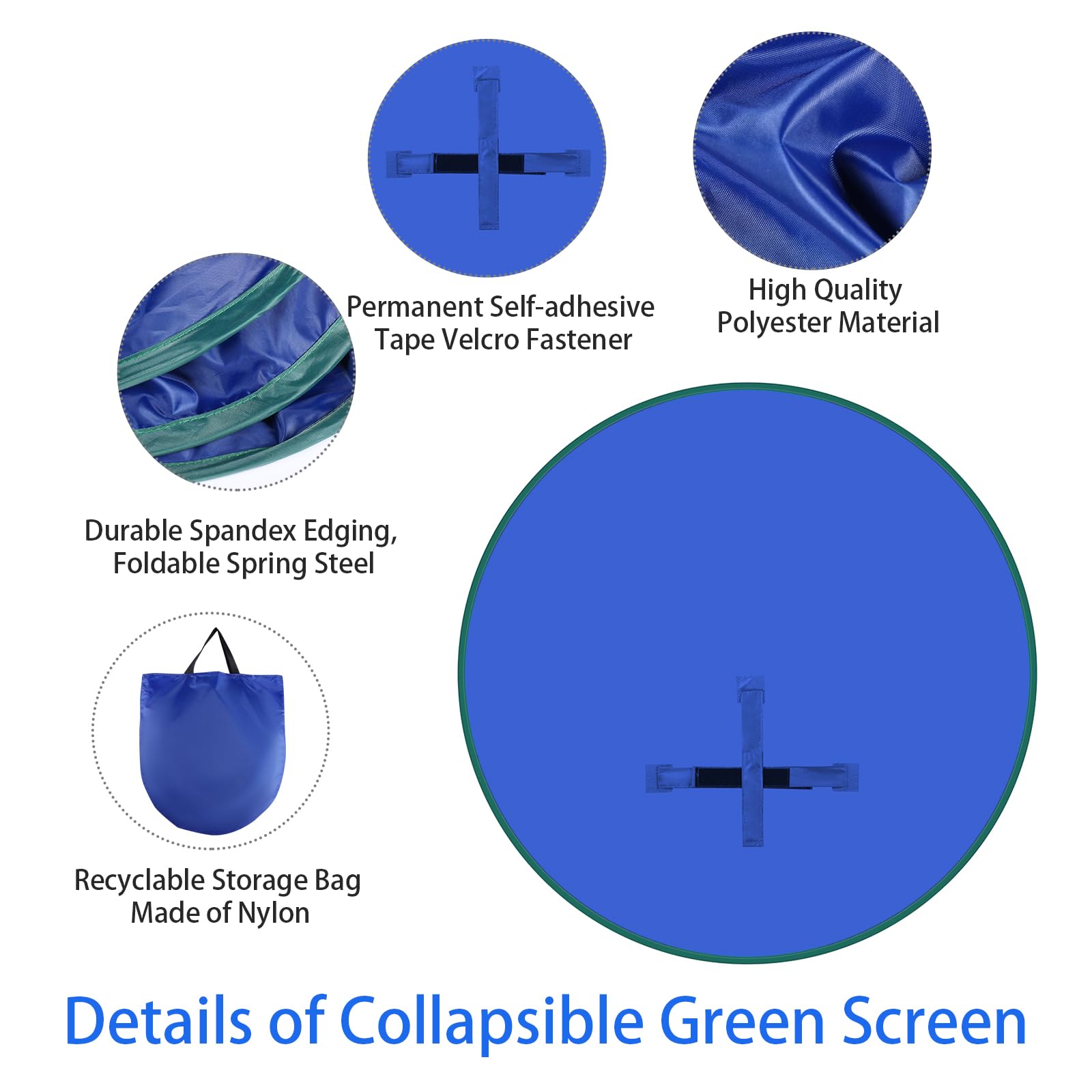 Portable Green Screen Chair,56 In Greenscreen Backdrop With Stand,Double Sided Green Screen & Blue Screen,2 In 1 Collapsible Gre