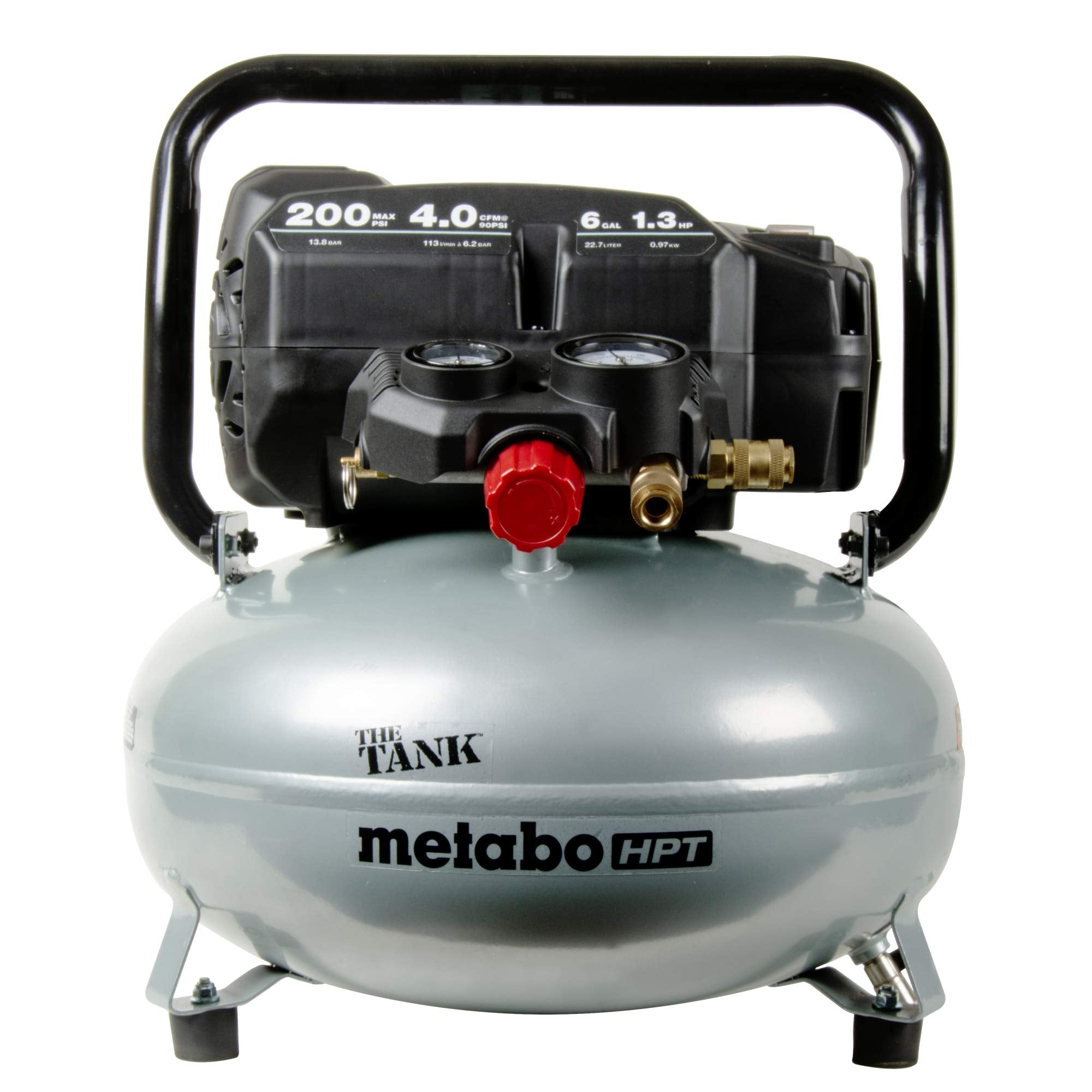 Metabo Hpt Air Compressor  The Tank? 200 Psi  6 Gallon  Pancake  Ec914S