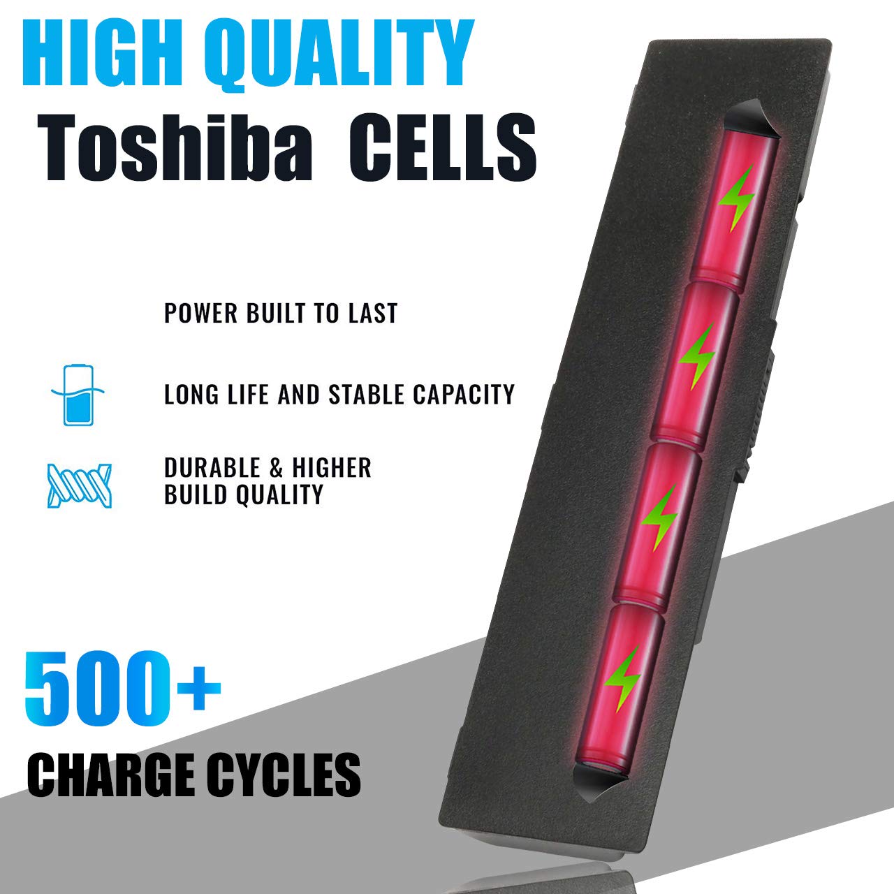 New Pa3534U 1Brs   Pa3533U 1Brs   Pa3533U 1Bas   Pa3534U 1Bas Laptop Battery For Toshiba Satellite A200 A210 A300 A350 A355 L300