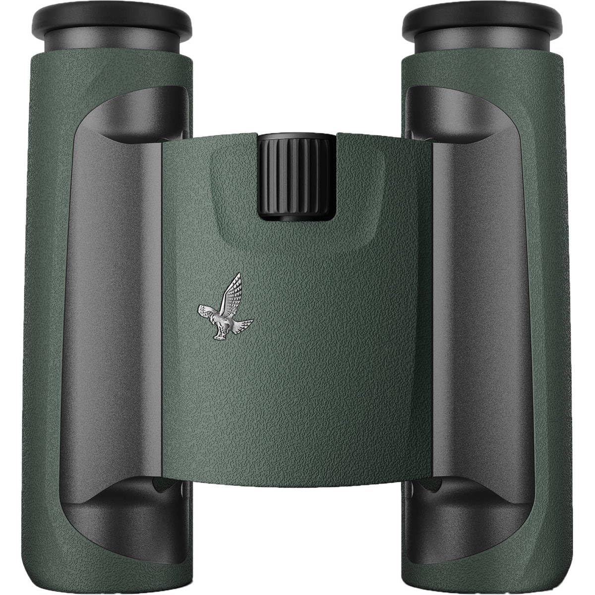 Swarovski Optik 8X25 Cl Pocket Binoculars With Twist In Eyecups And Large Field Of View (Green, Wild Nature Field Bag)