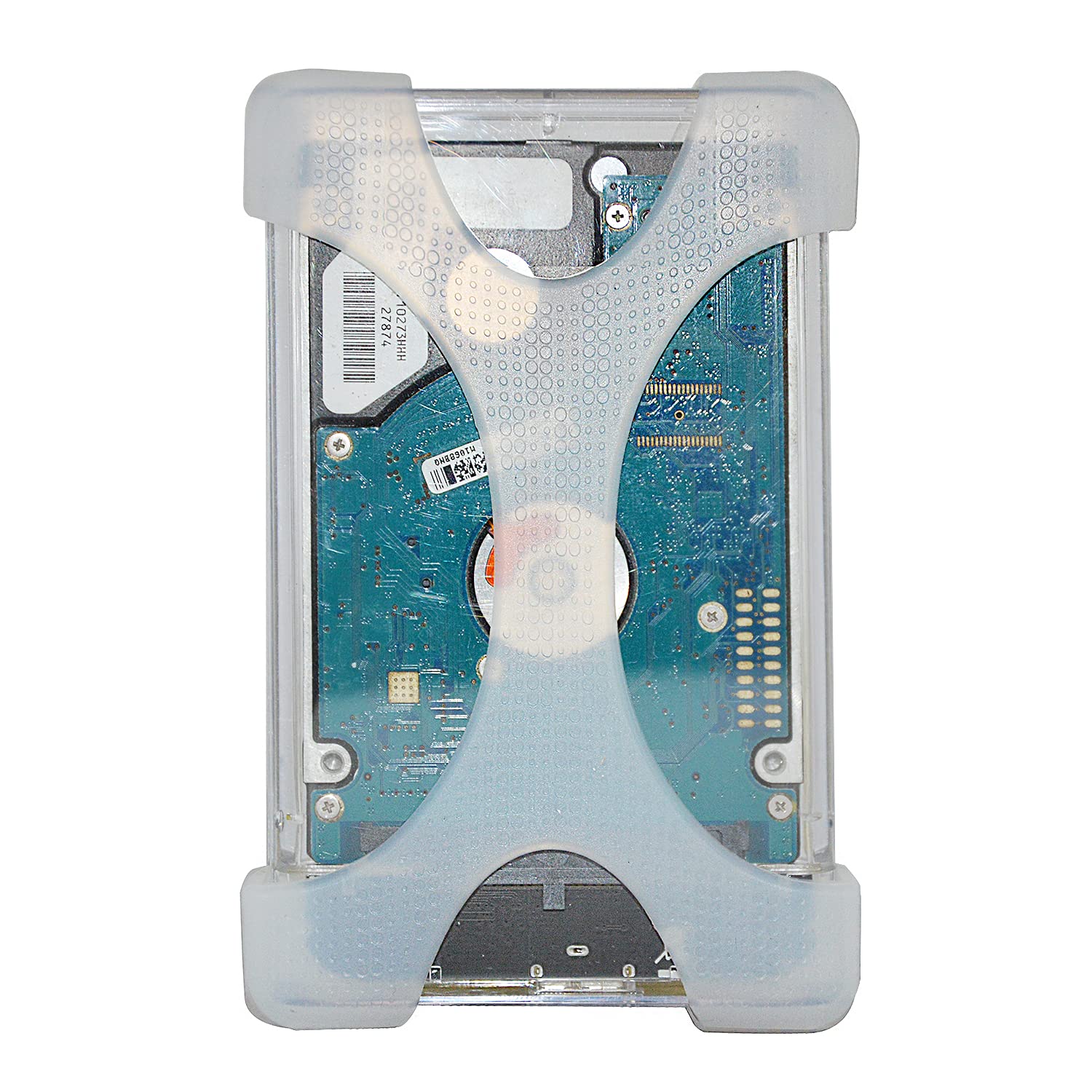 T Sidake 4 Pieces Of 2.5 Inch Silicone Hard Drive Protective Case, Shock Proof And Drop Proof Elasticity To Protect Your Device