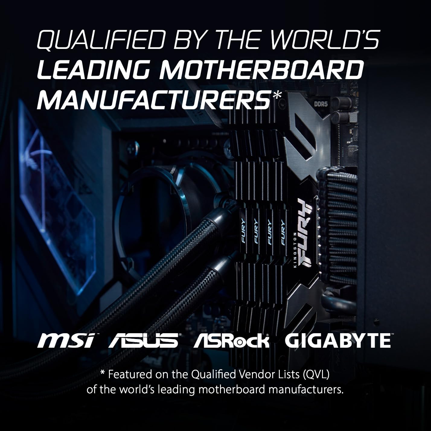 Kingston Fury Renegade Silver 32Gb (2X16Gb) 6400Mt/S Ddr5 Cl32 Dimm Desktop Memory (Kit Of 2) | Intel Xmp 3.0 | Overclocking Sta