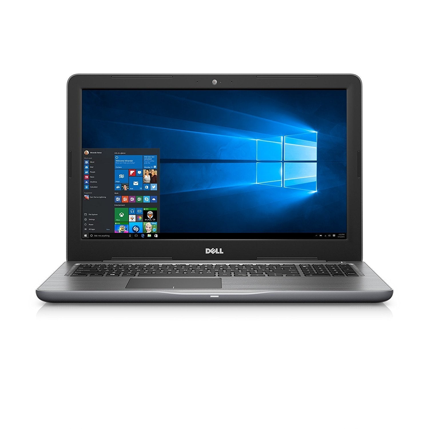 Dell Inspiron 15 5000 Non-Touch - i5567-1836GRY (15.6    HD Display, i5-7200U 2.50GHz, 8GB DDR4, 1TB 5400rpm, DVD-RW, Bluetooth