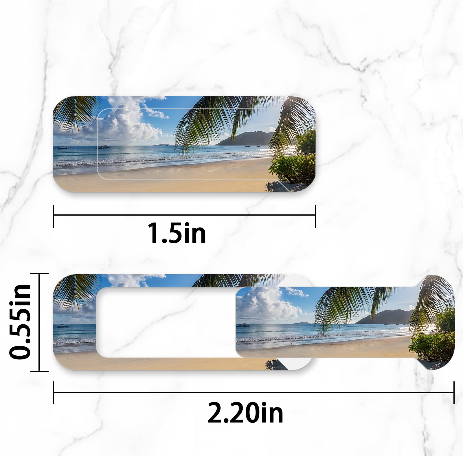 Zyaotwqz Webcam Cover, 3 Pieces, Laptop Camera Cover, Privacy Shielding Capacity Is Twice As Big As The Traditional, Suitable Fo