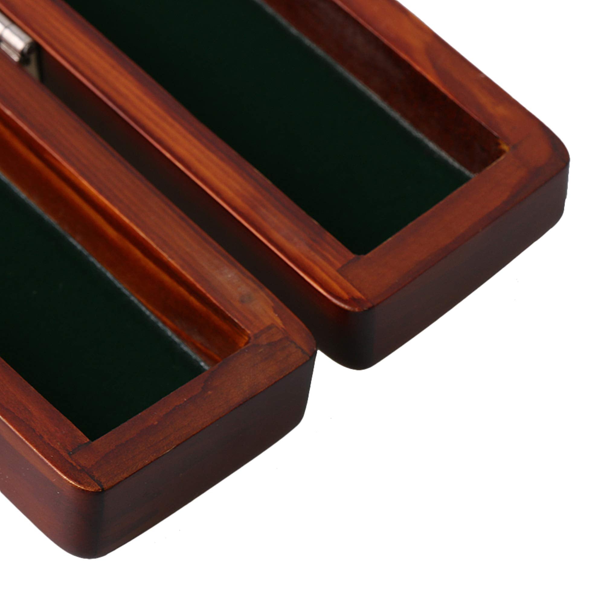 Lovermusic Red 18.11Inch Length Wooden Band Music Director Orchestra Conductor Conducting Music Box Case