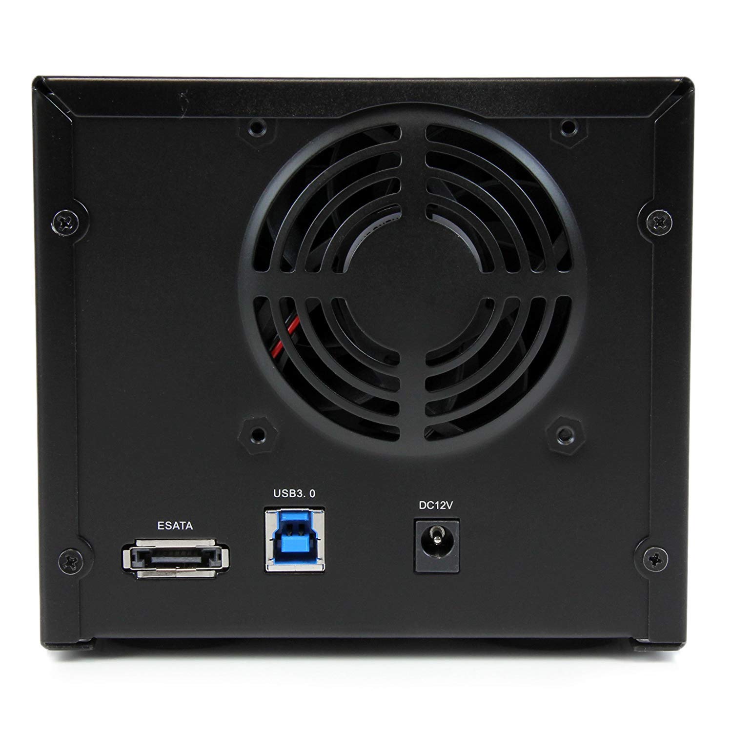 StarTech.com USB 3.0 / eSATA Hot Swap HDD Enclosure with UASP   2 Bay Trayless 3.5� SATA III (6 Gbps) Hard Drive Enclosure (S352BU33RER), Black