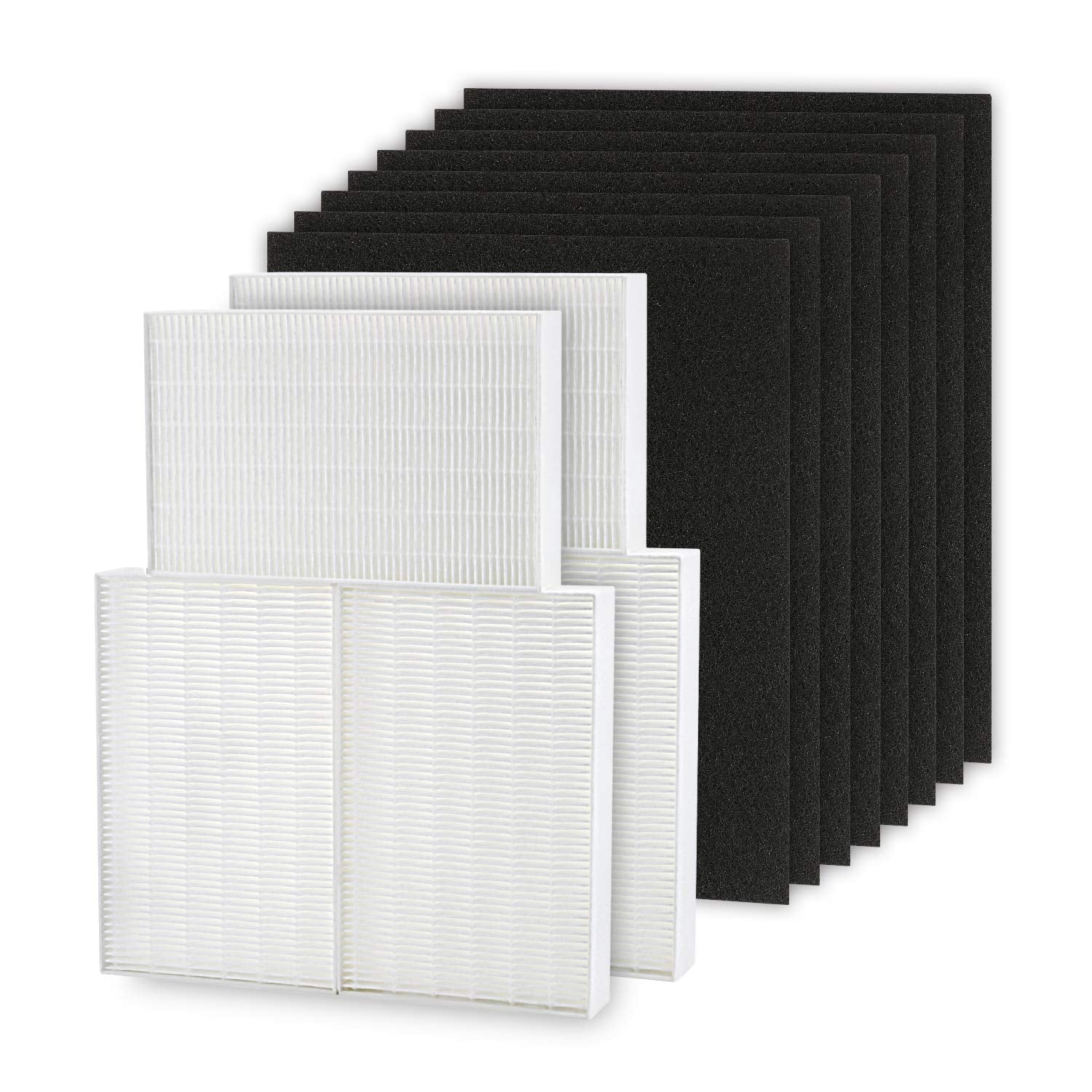 Cabiclean Hepa Filter R Compatible For Hpa300 Honeywell Air Purifier Filters   Honeywell R Filter 6 Pack With 8 Pack Precut Acti
