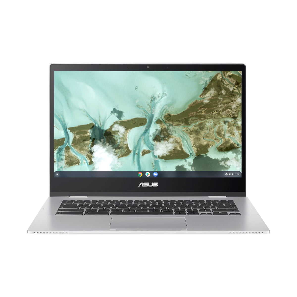 Asus Chromebook Cx1, 14'' Fhd, Intel Celeron N4500 Processor, 64Gb Storage, 4Gb Ram, Chromeos, Transparent Silver, Cx1400Cka As4