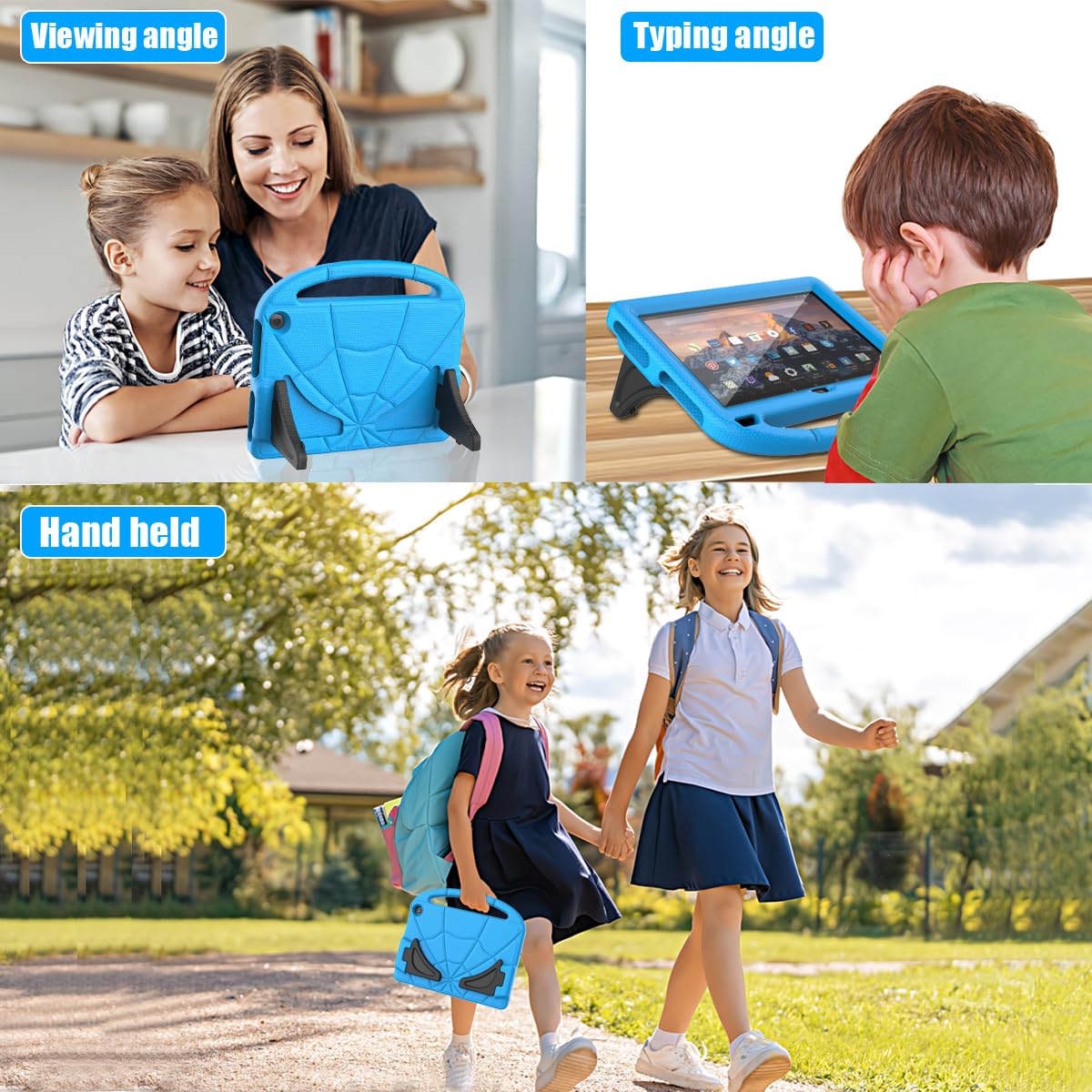 Fire Hd 10 & Hd 10 Plus Tablet Case For Kids(13/11Th Gen, 2023/2021 Release)  Patamiyar Lightweight Shockproof Case With Screen