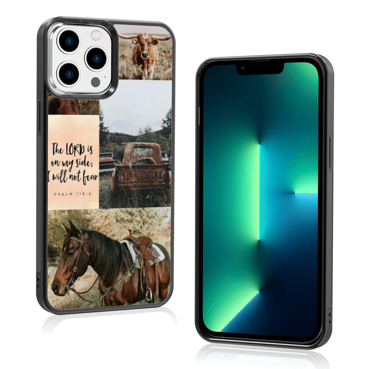 Traday Western Phone Case Compatible With Iphone 13 Pro Max Horse Phone Case