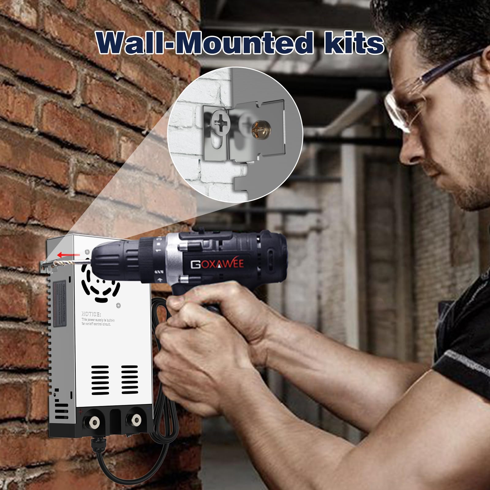 Imaycc Ac To Dc Converter 12V Smps,110V To 12V Dc Converter,12 Volt Power Supply Max 600W 50A Dc Power Converter