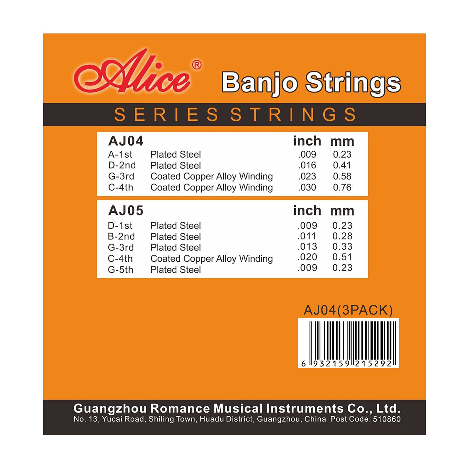 Banjo Strings 4 String, Alice 3 Sets Banjo String 09 30 Well Balanced Tone With Silver Plated Copper Alloy Wound Strings