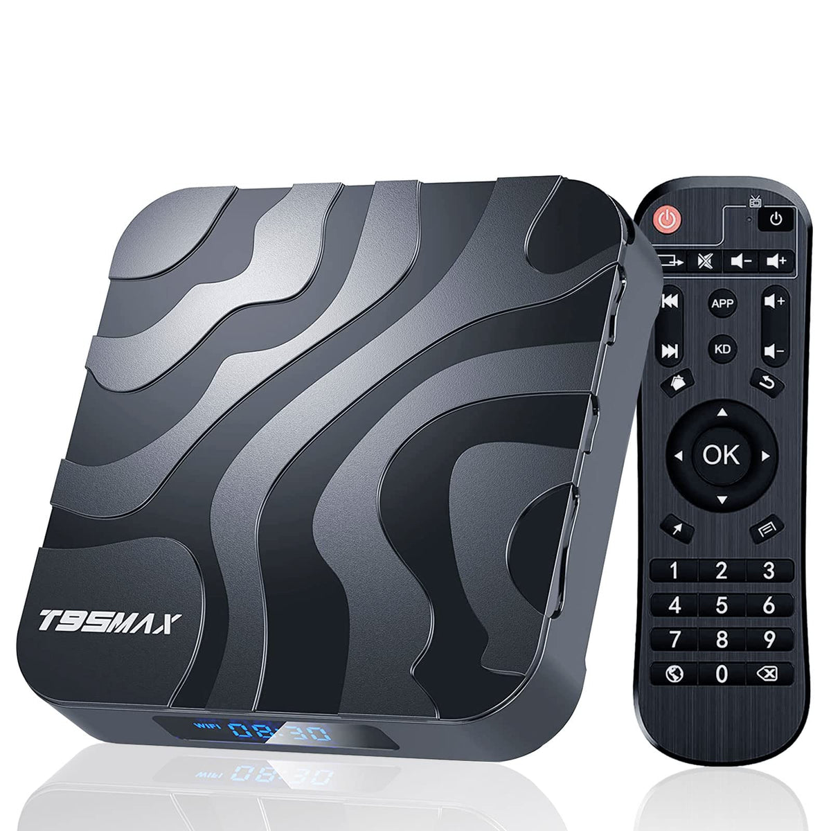 Easytone 2024 Android Tv Box 12.0,Android Box Tv 4Gb Ram 32Gb Rom H618 Quad-Core Cpu 6K Tv Box Support 2.4/5G Dual Wifi Ethernet