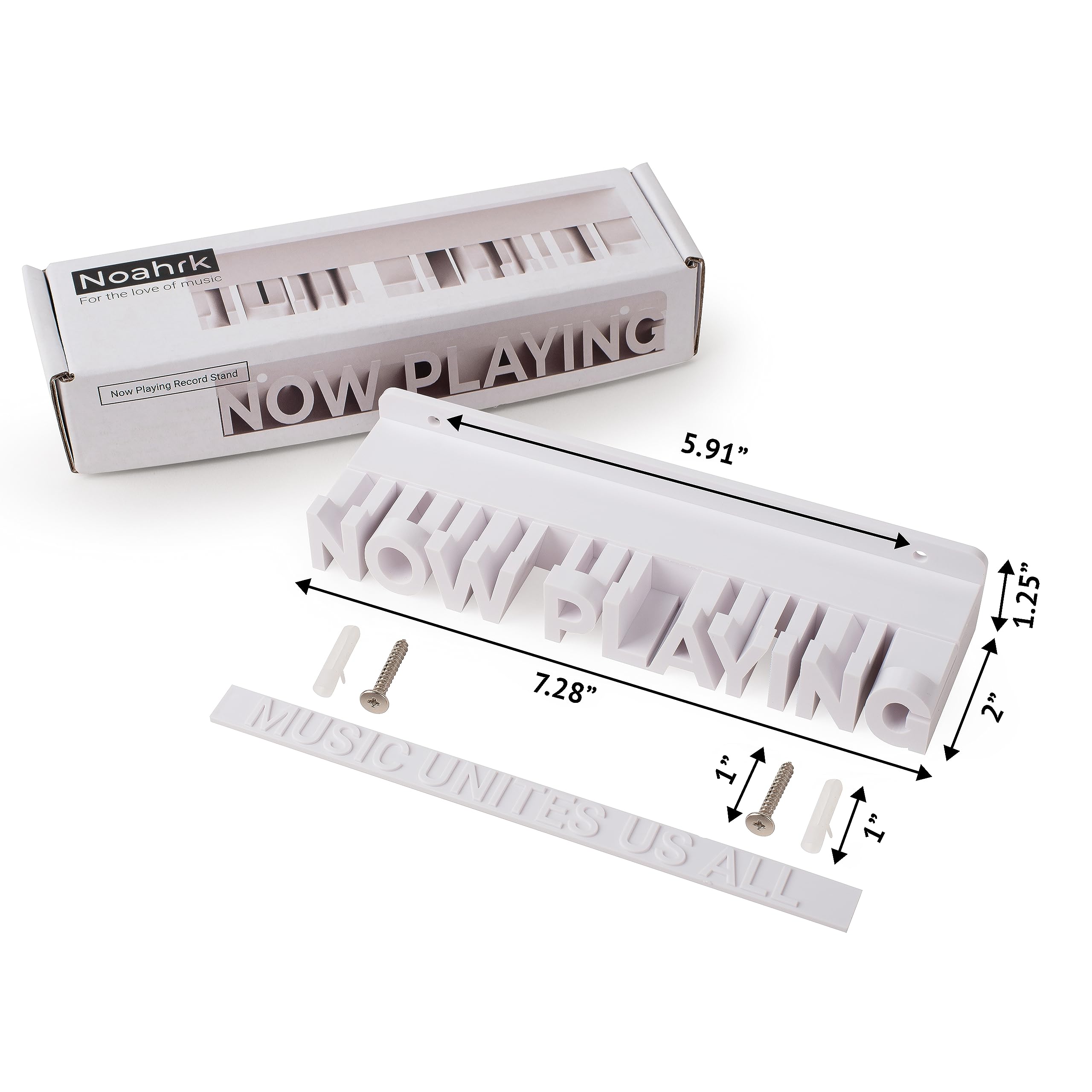 Noahrk Plastic Storage Rack, White, 20In X 15In X 10In