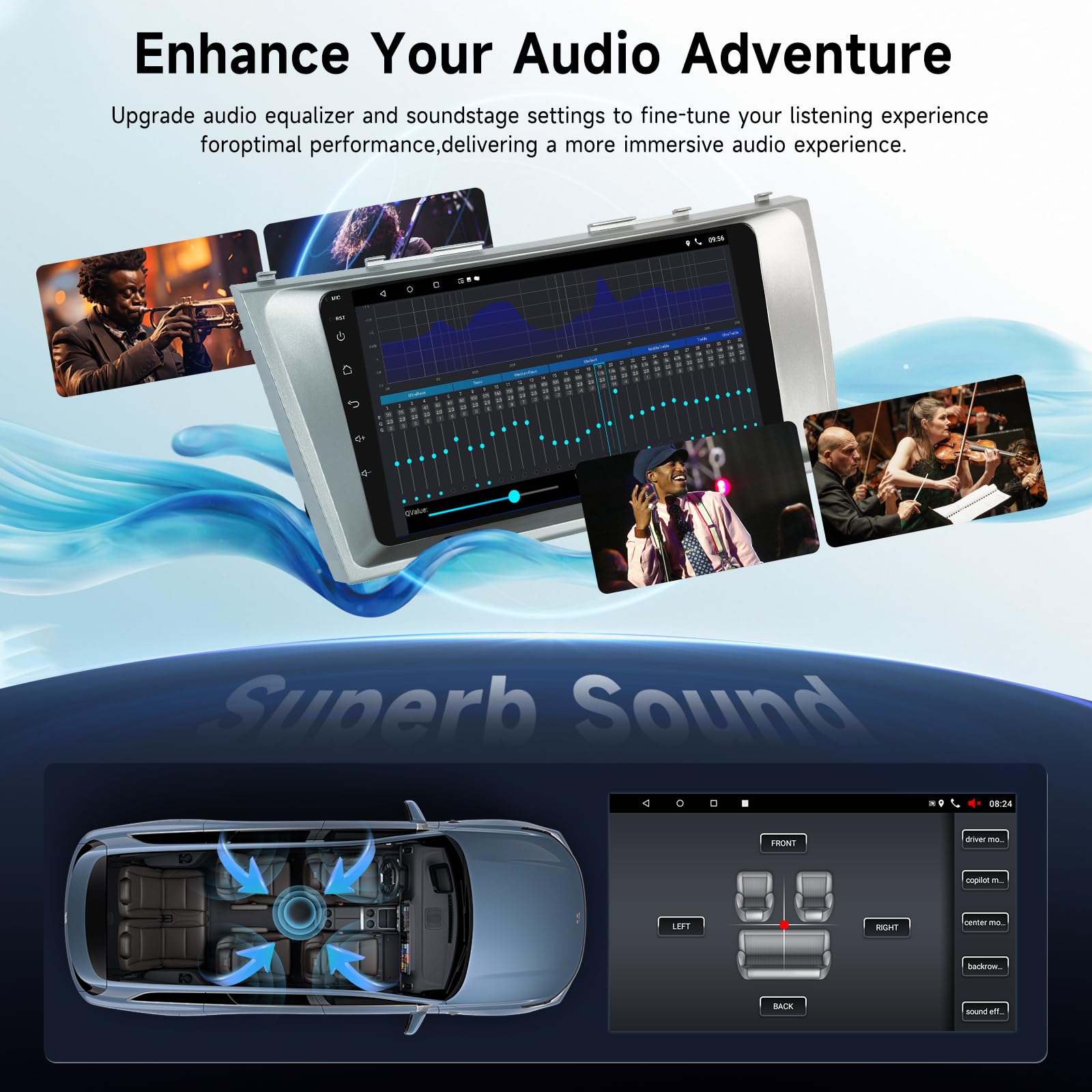 For Toyota Camry 2006 2007 2008 2009 2010 2011 Android Car Stereo For Toyota Camry 9 Inch Hd Touch Screen Car Radio With Mirror